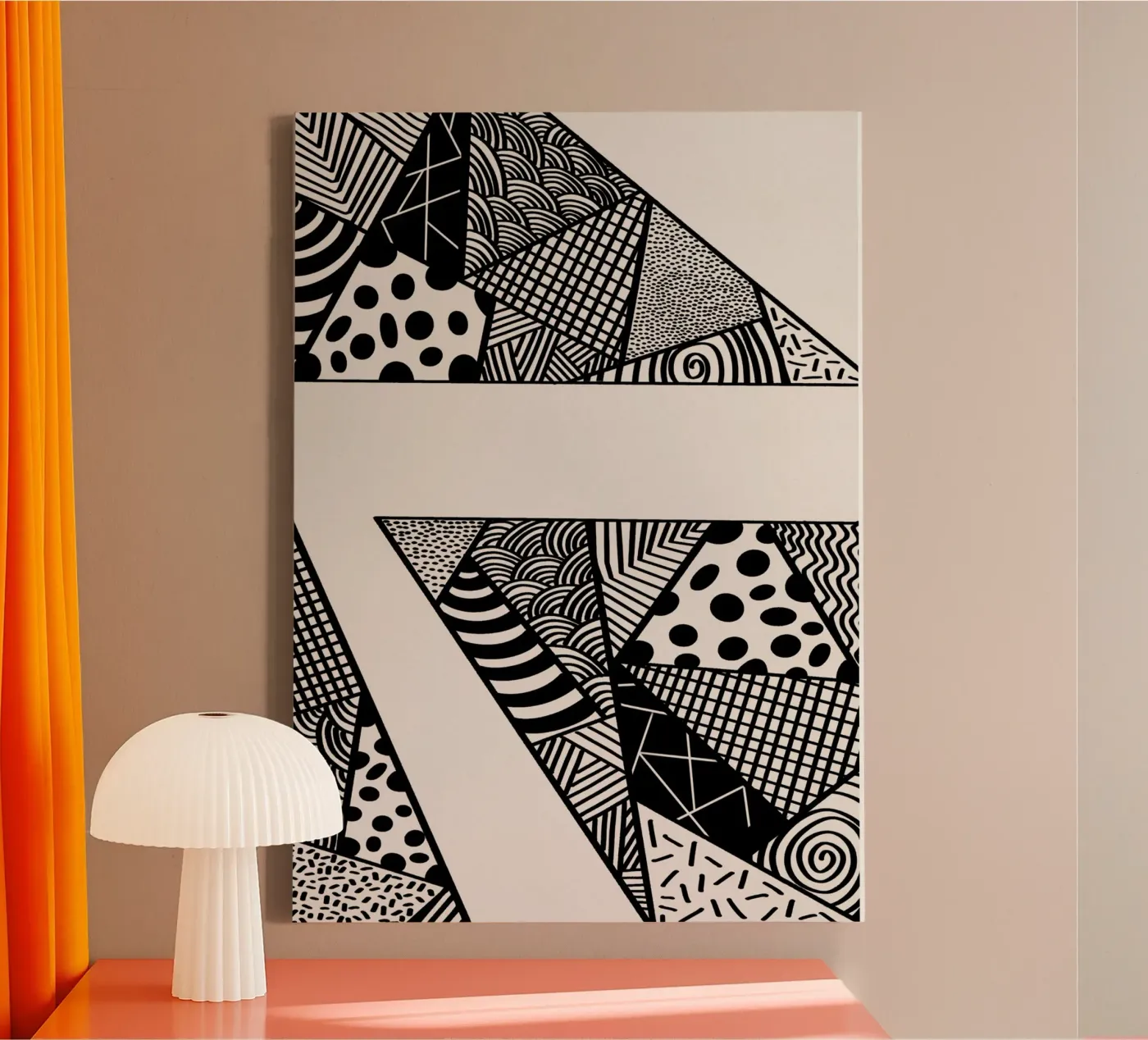 Assembled Patterns canvas by Marosie