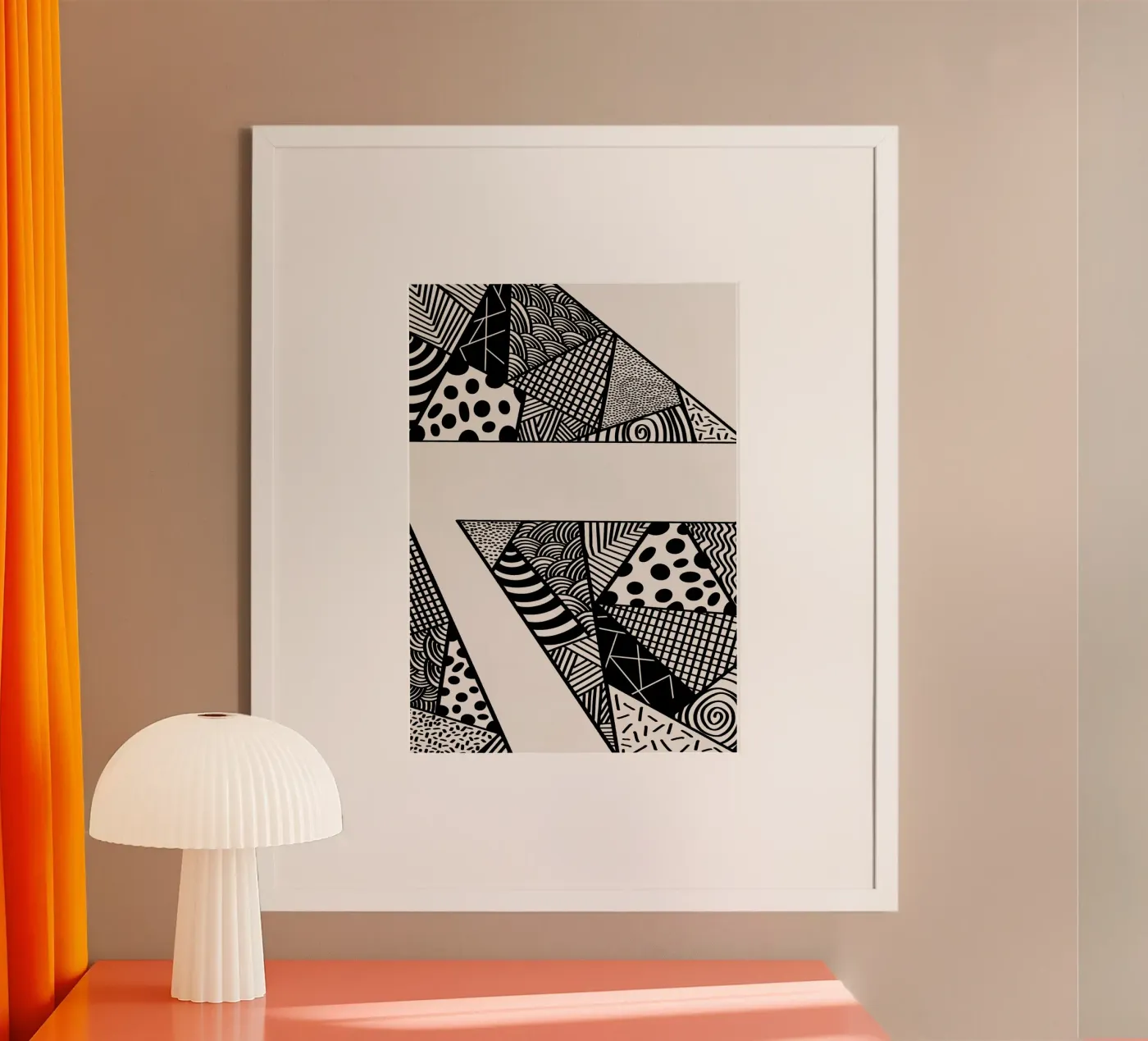 Assembled Patterns Poster von Marosie