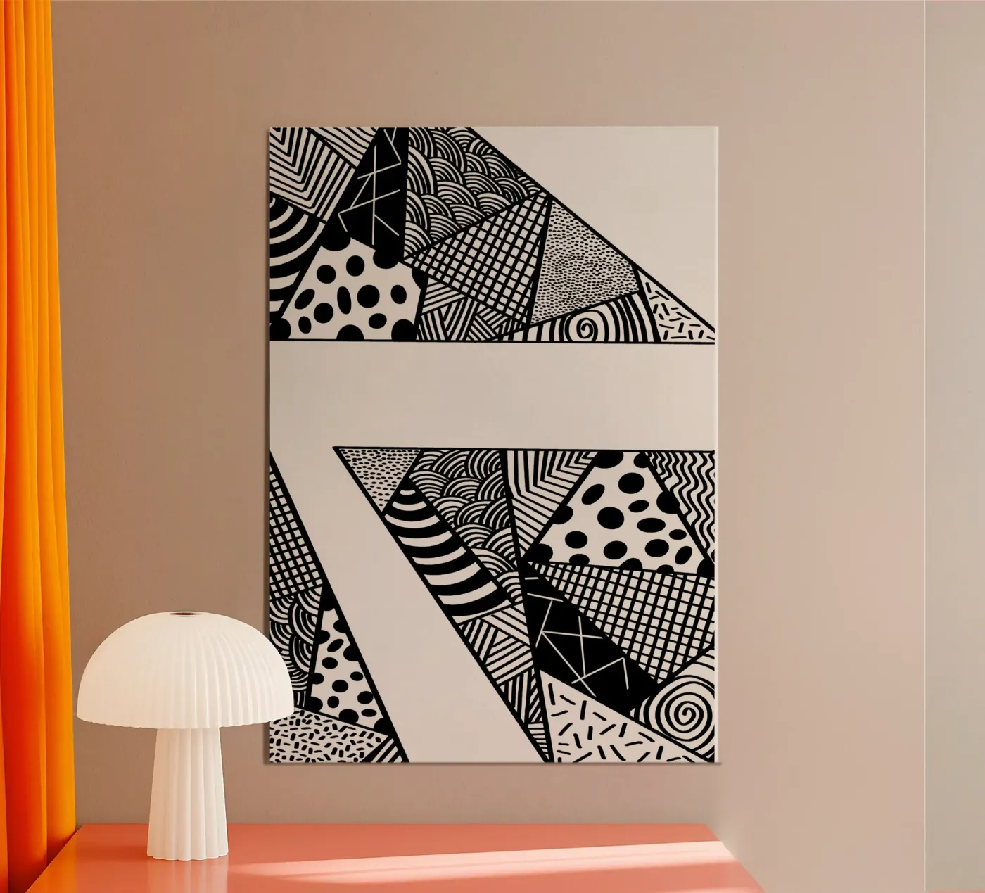 Assembled Patterns Poster von Marosie