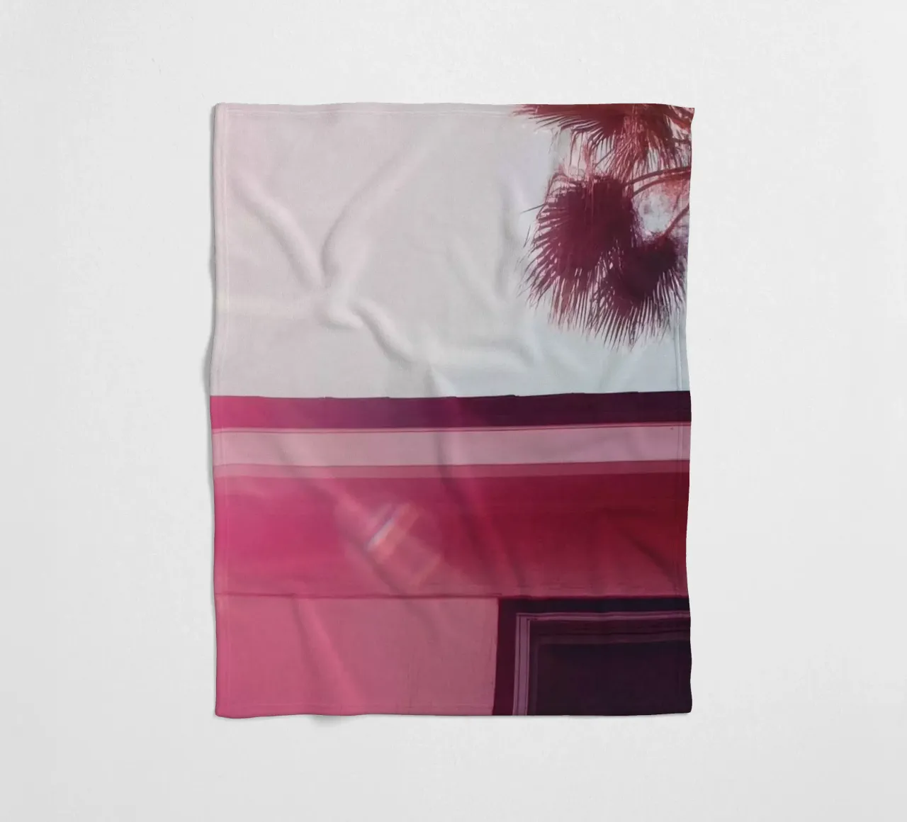 36 fleecedeken van Pink California | Affiches & Posters