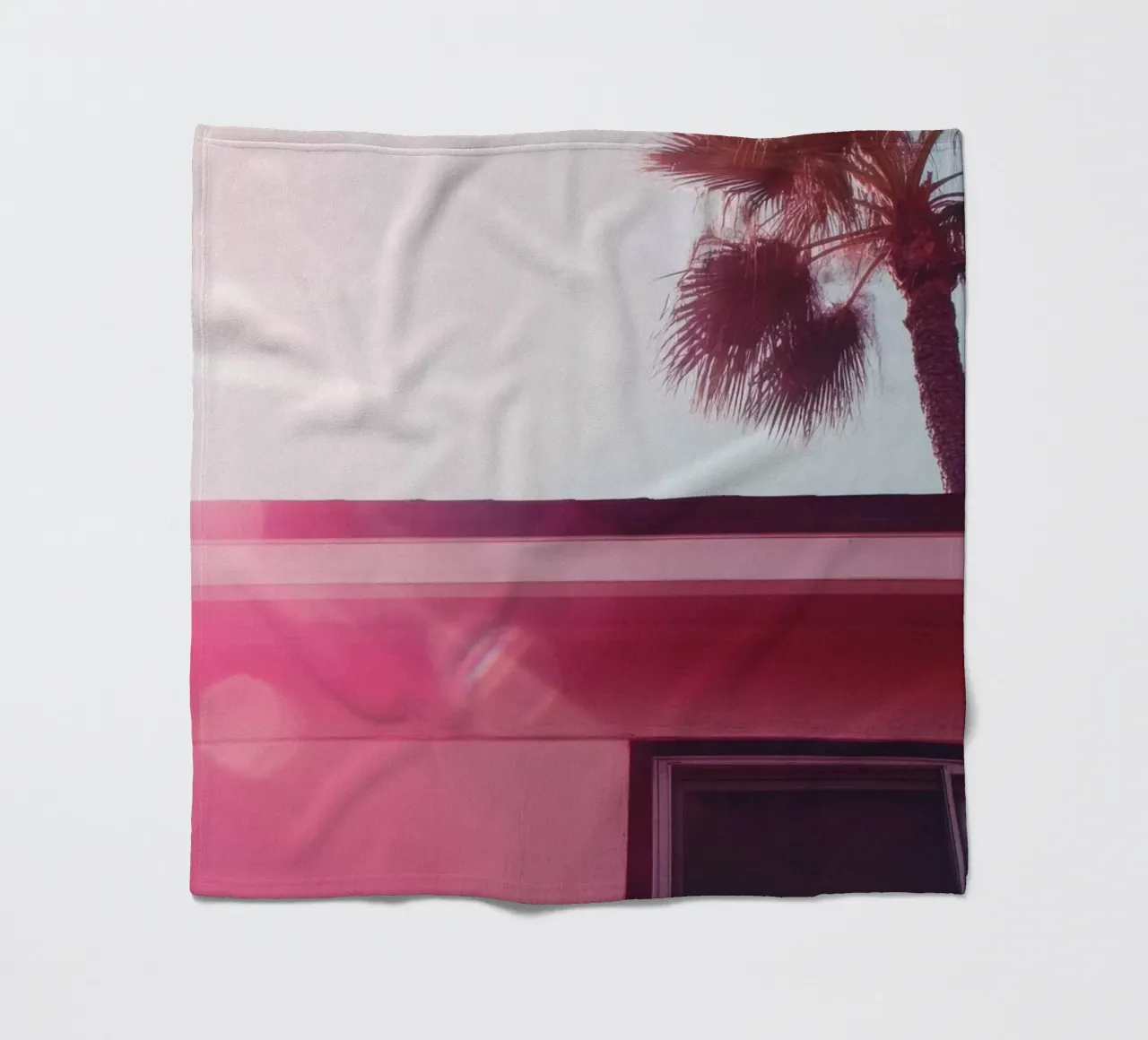 36 fleecedeken van Pink California | Affiches & Posters