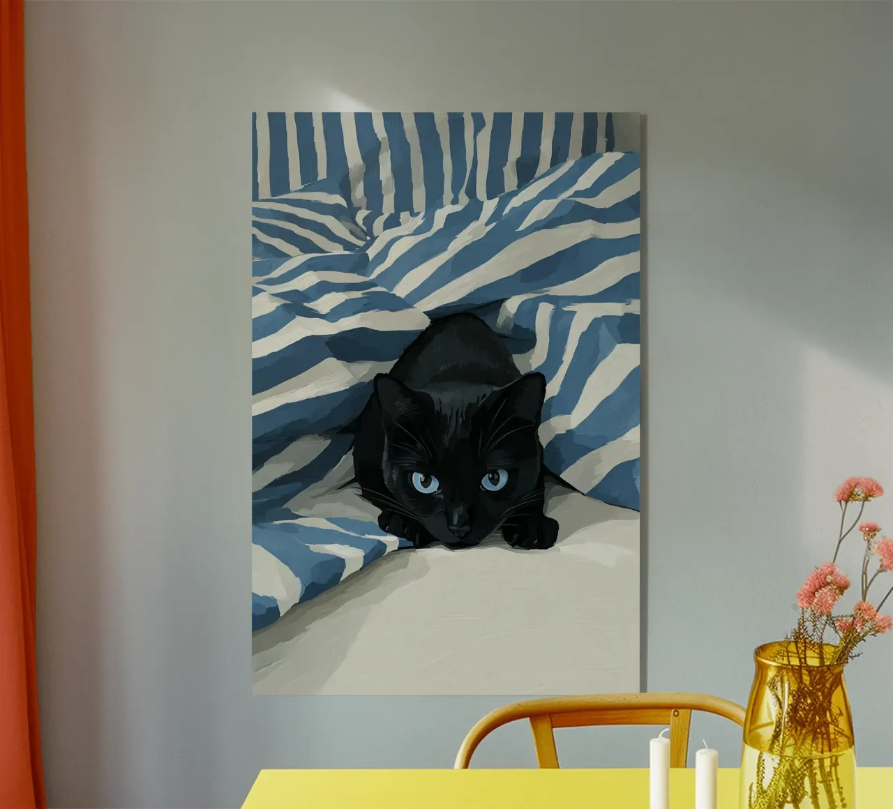 Stillness Beneath the Pattern acryl van Mosaic Dialogue