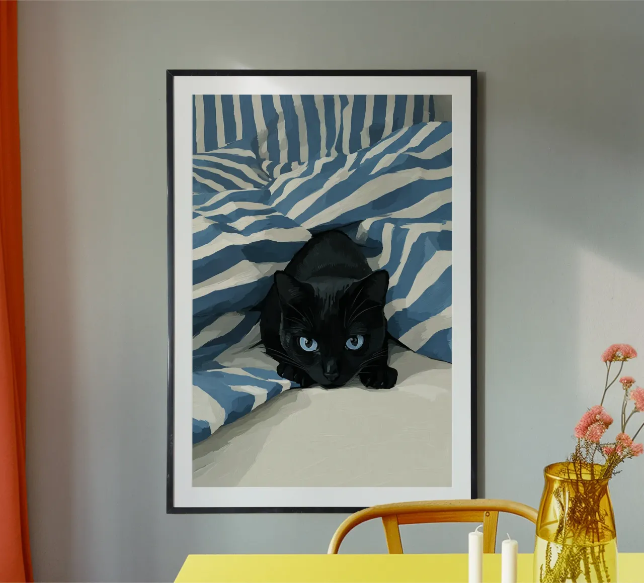 Stillness Beneath the Pattern poster da Mosaic Dialogue