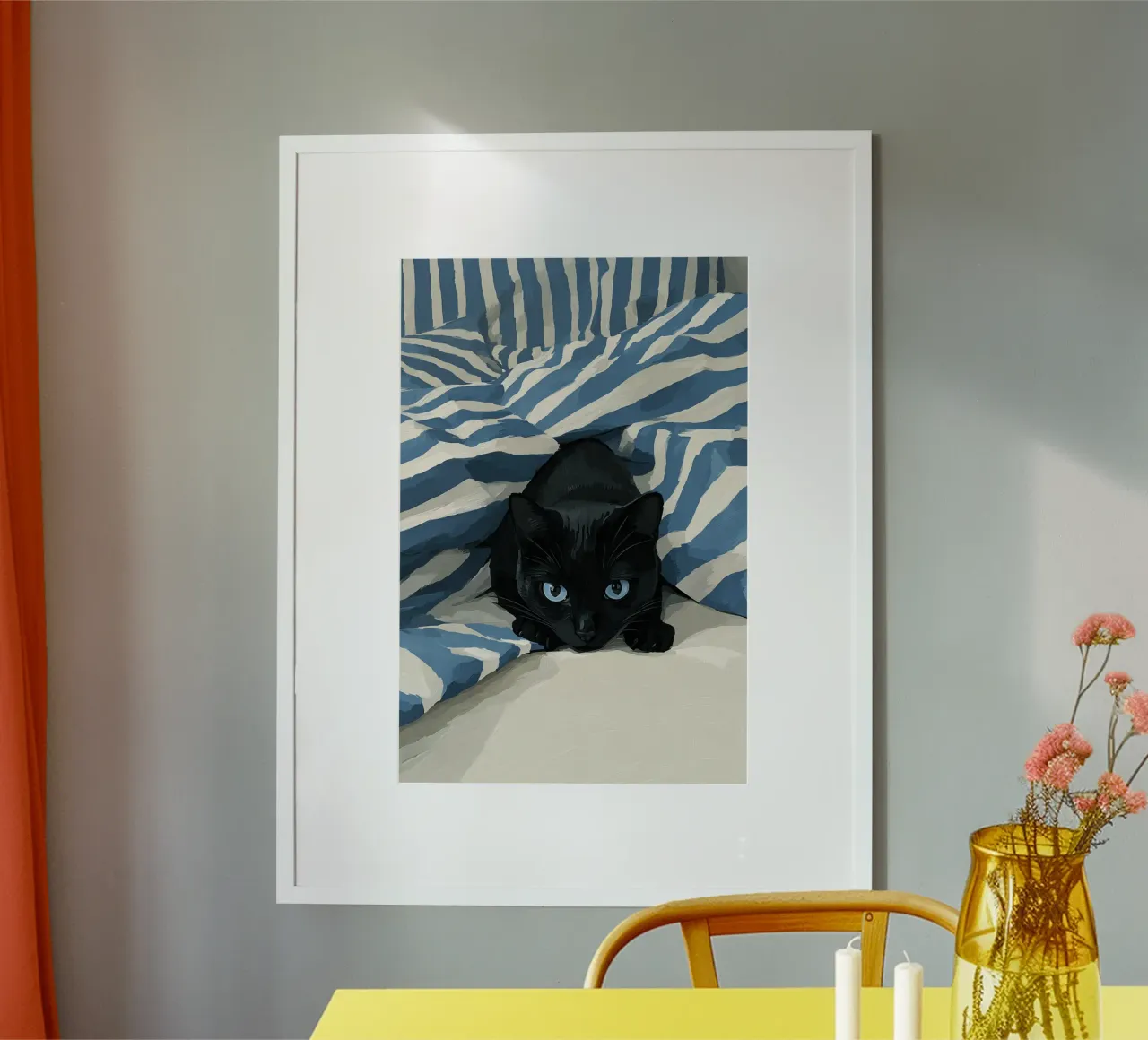 Stillness Beneath the Pattern poster da Mosaic Dialogue