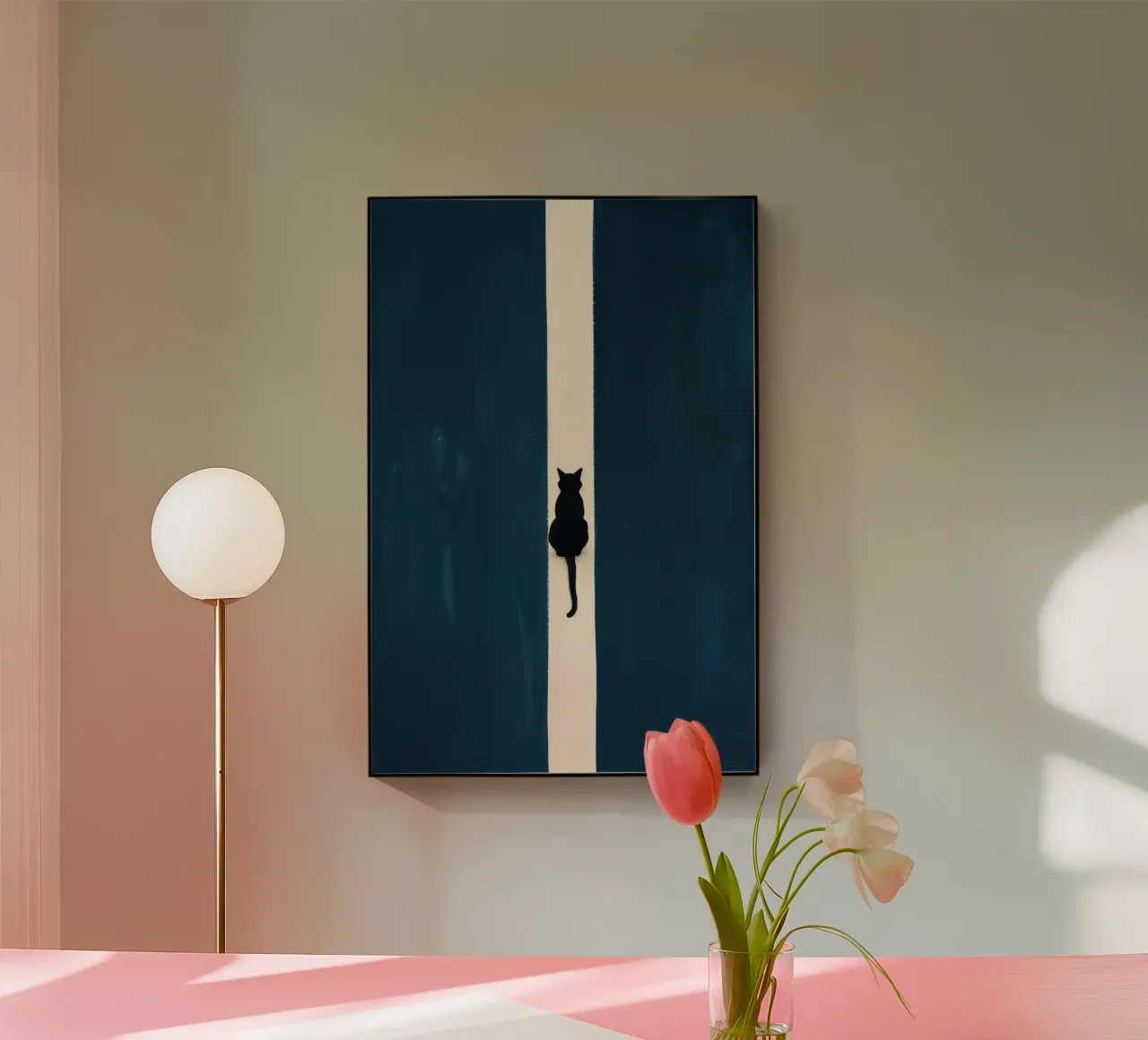 Between Two Silences plexiglass da Mosaic Dialogue