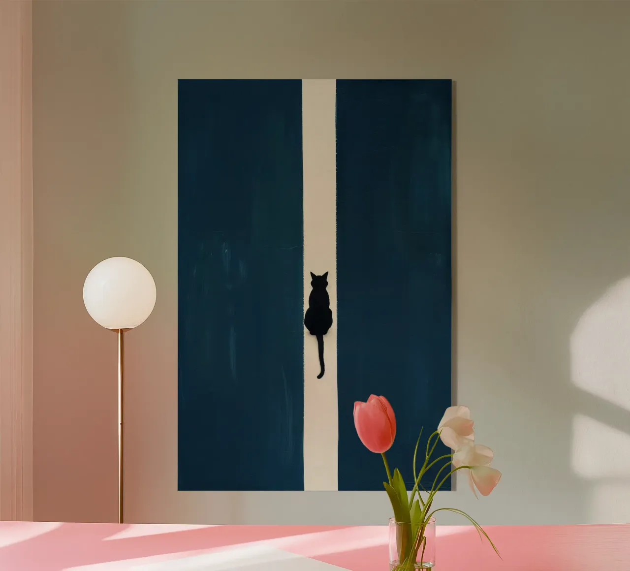 Between Two Silences plexiglass da Mosaic Dialogue