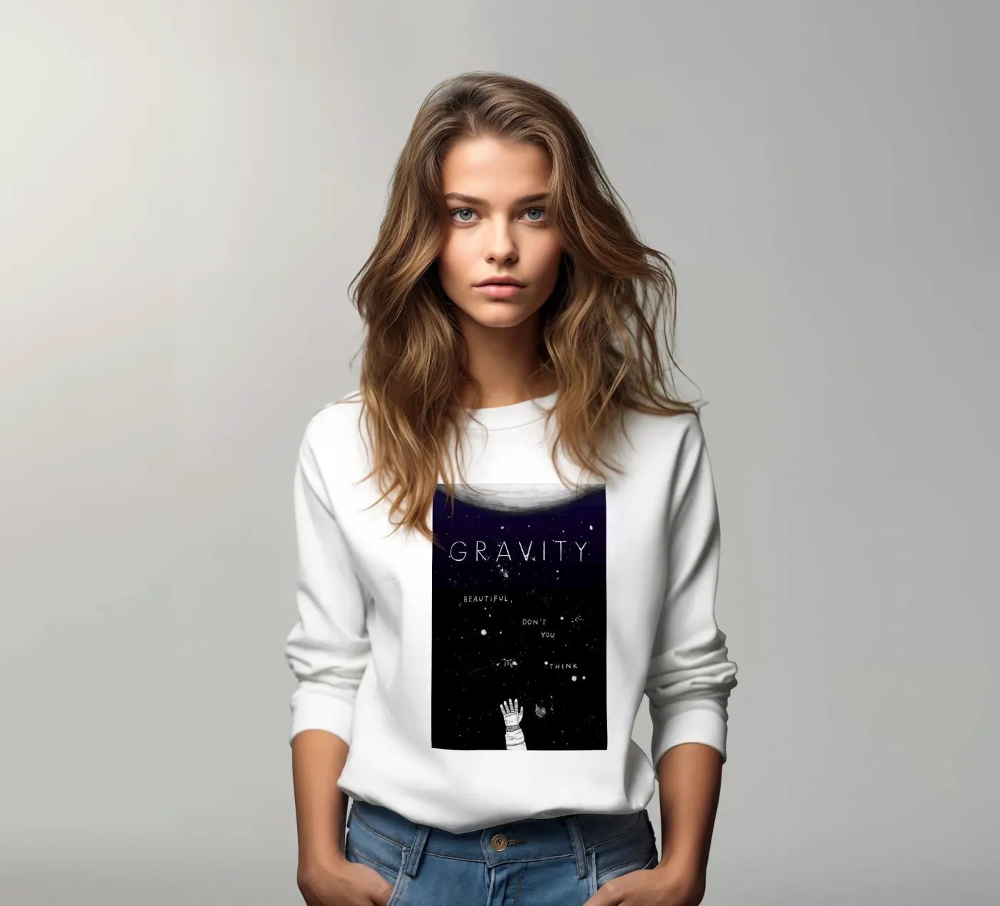 Gravity sweatshirt by Mary and the Locks