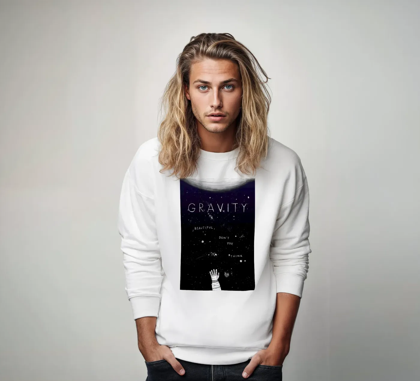 Gravity sweatshirt by Mary and the Locks
