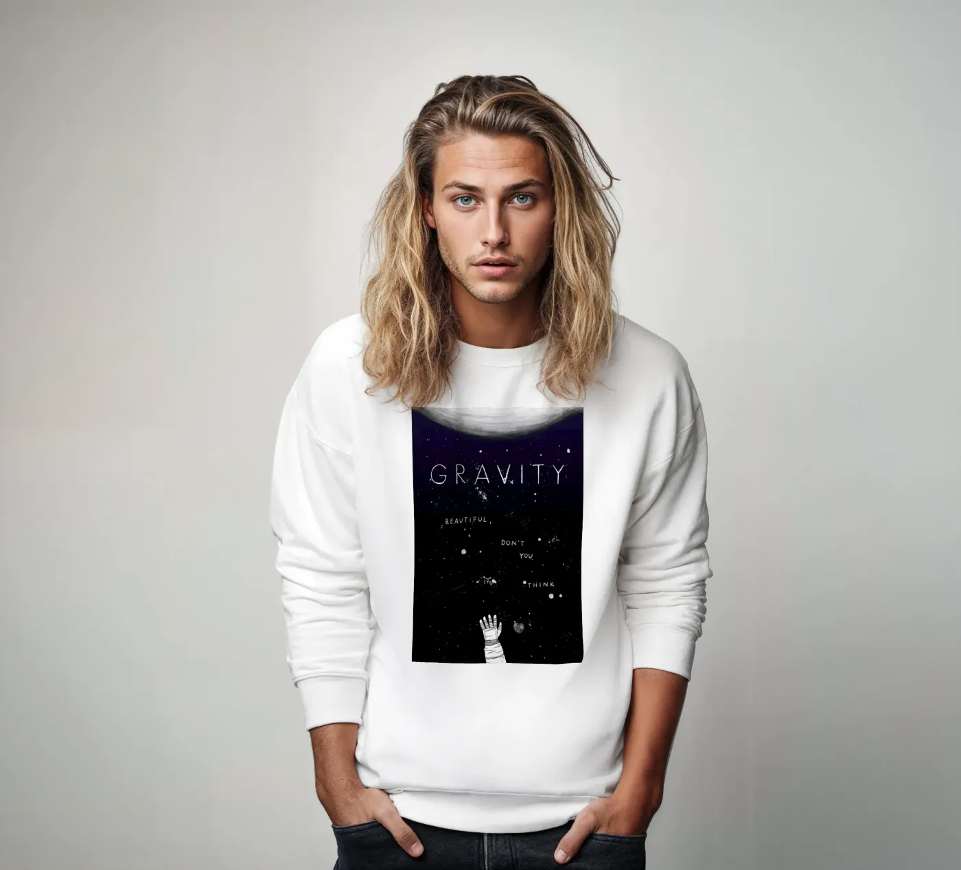 Gravity sweatshirt by Mary and the Locks