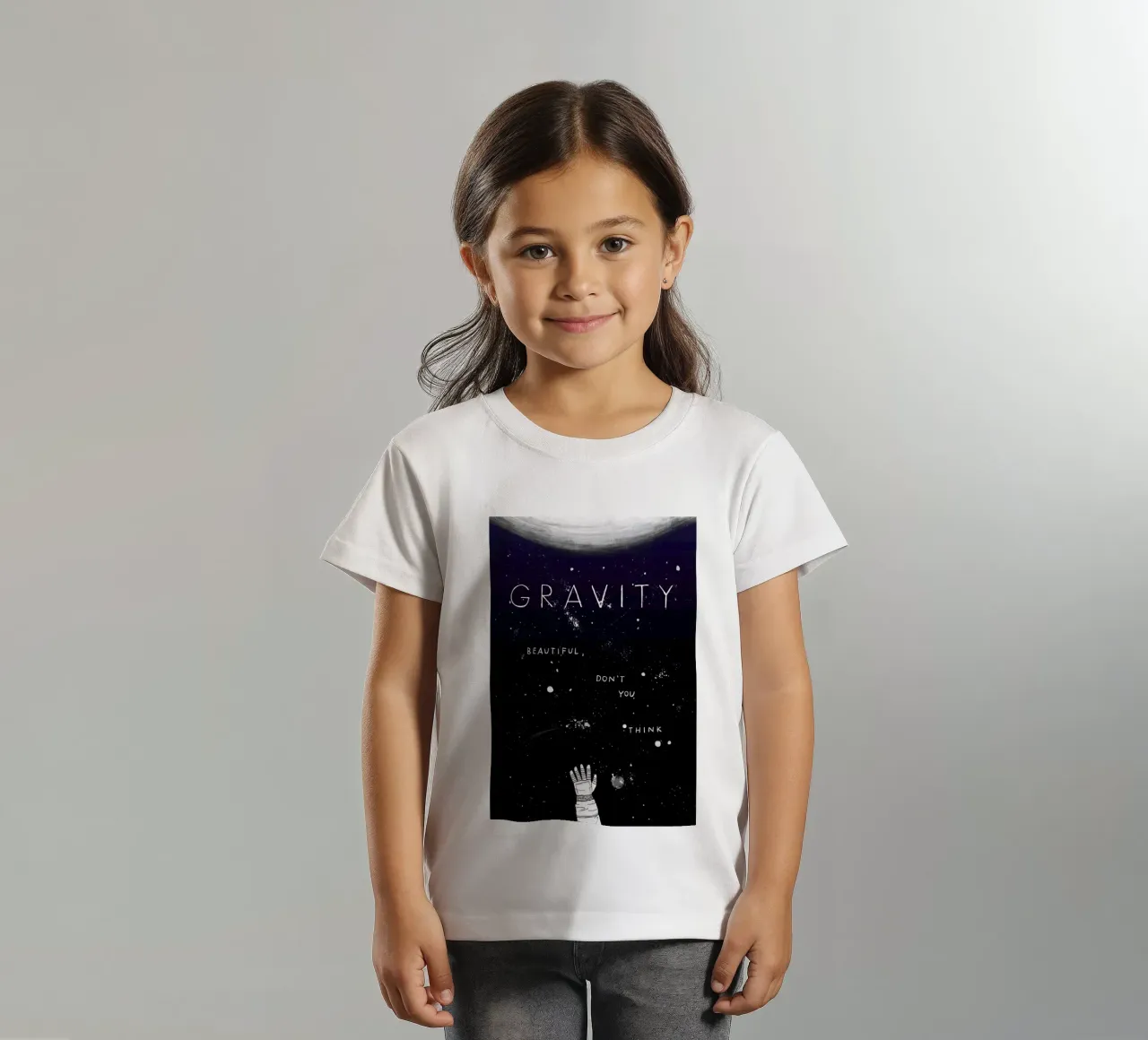 Gravity t-shirt bambini da Mary and the Locks