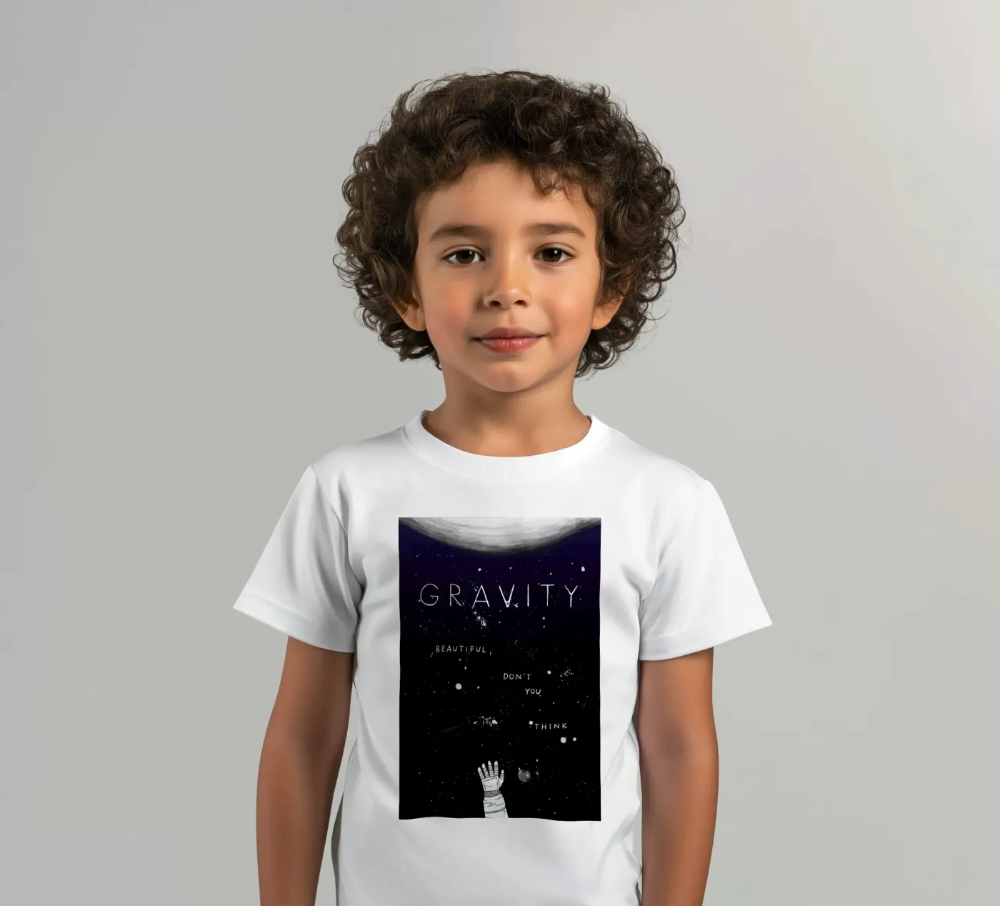 Gravity kinder t-shirt van Mary and the Locks