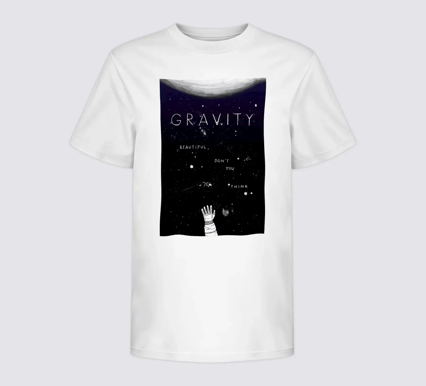 Gravity kids t-shirt by Mary and the Locks