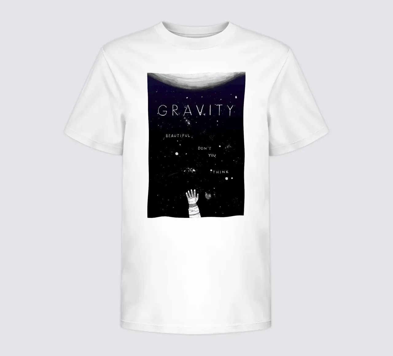 Gravity t-shirt bambini da Mary and the Locks