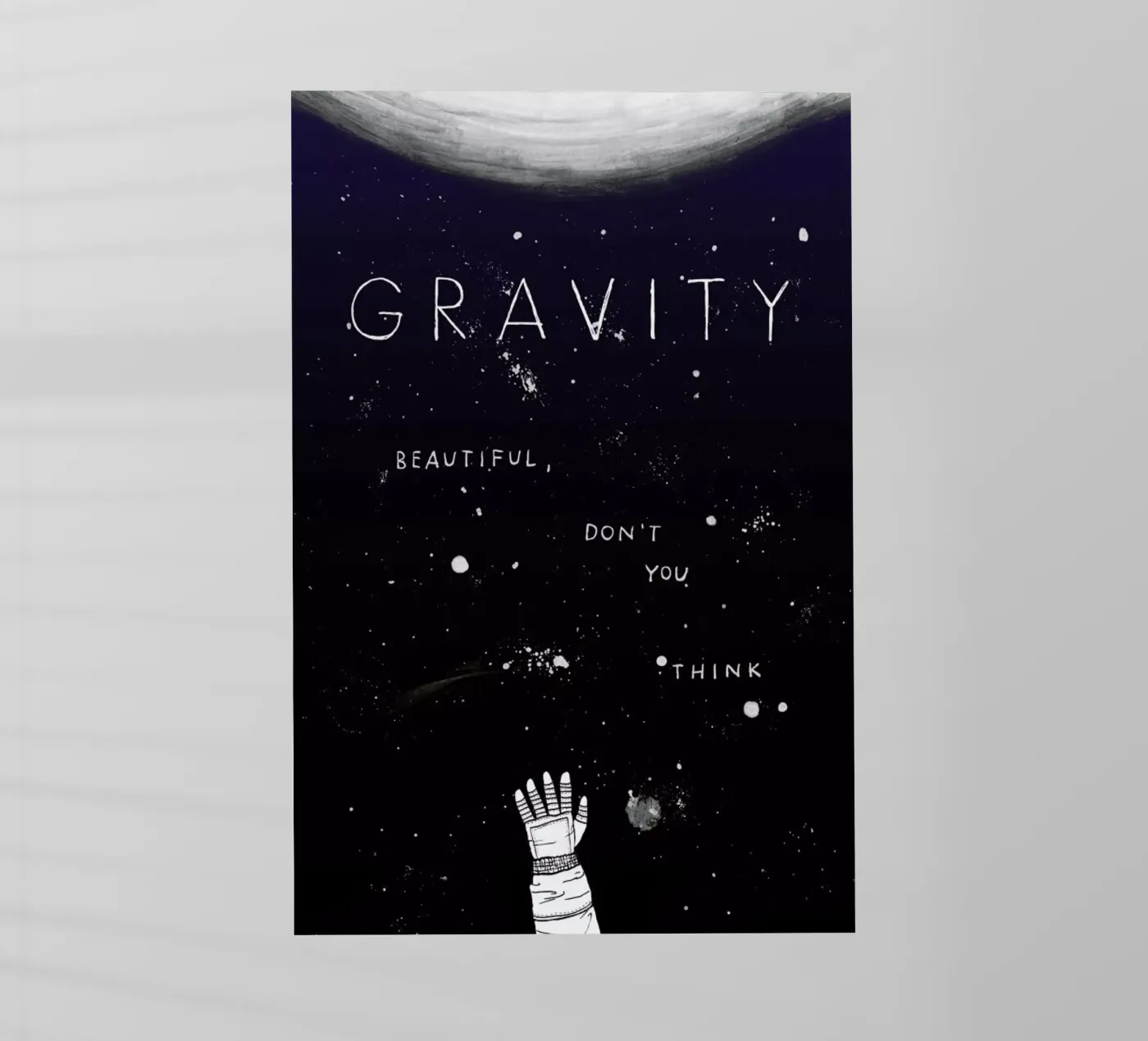 Gravity pellicola backlit da Mary and the Locks