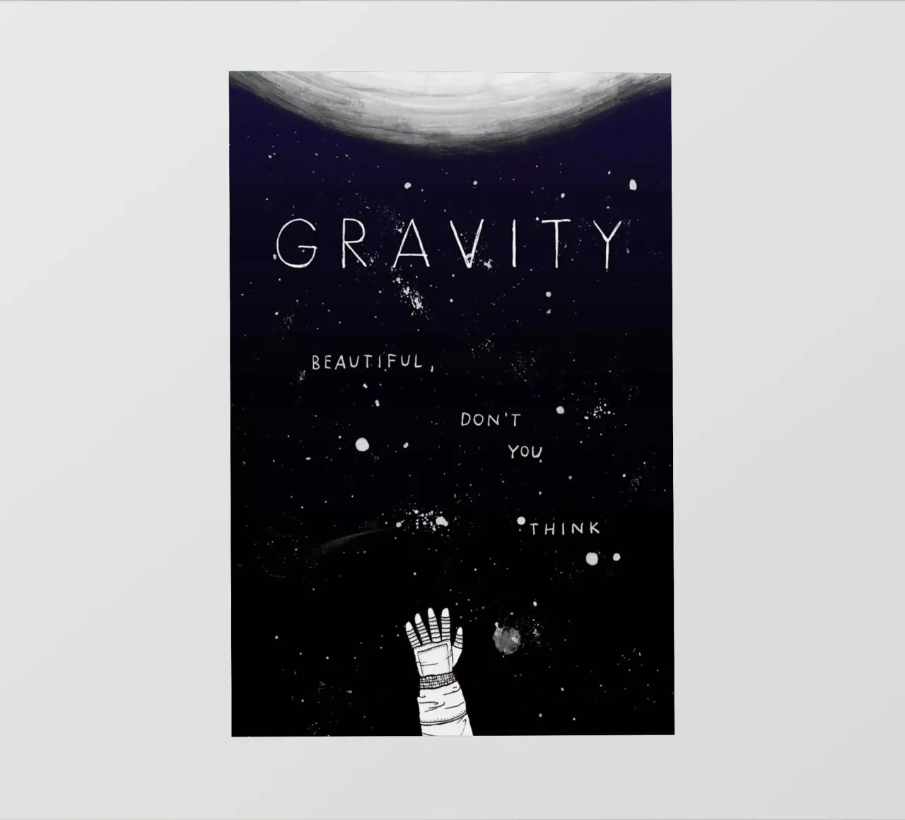 Gravity pellicola backlit da Mary and the Locks