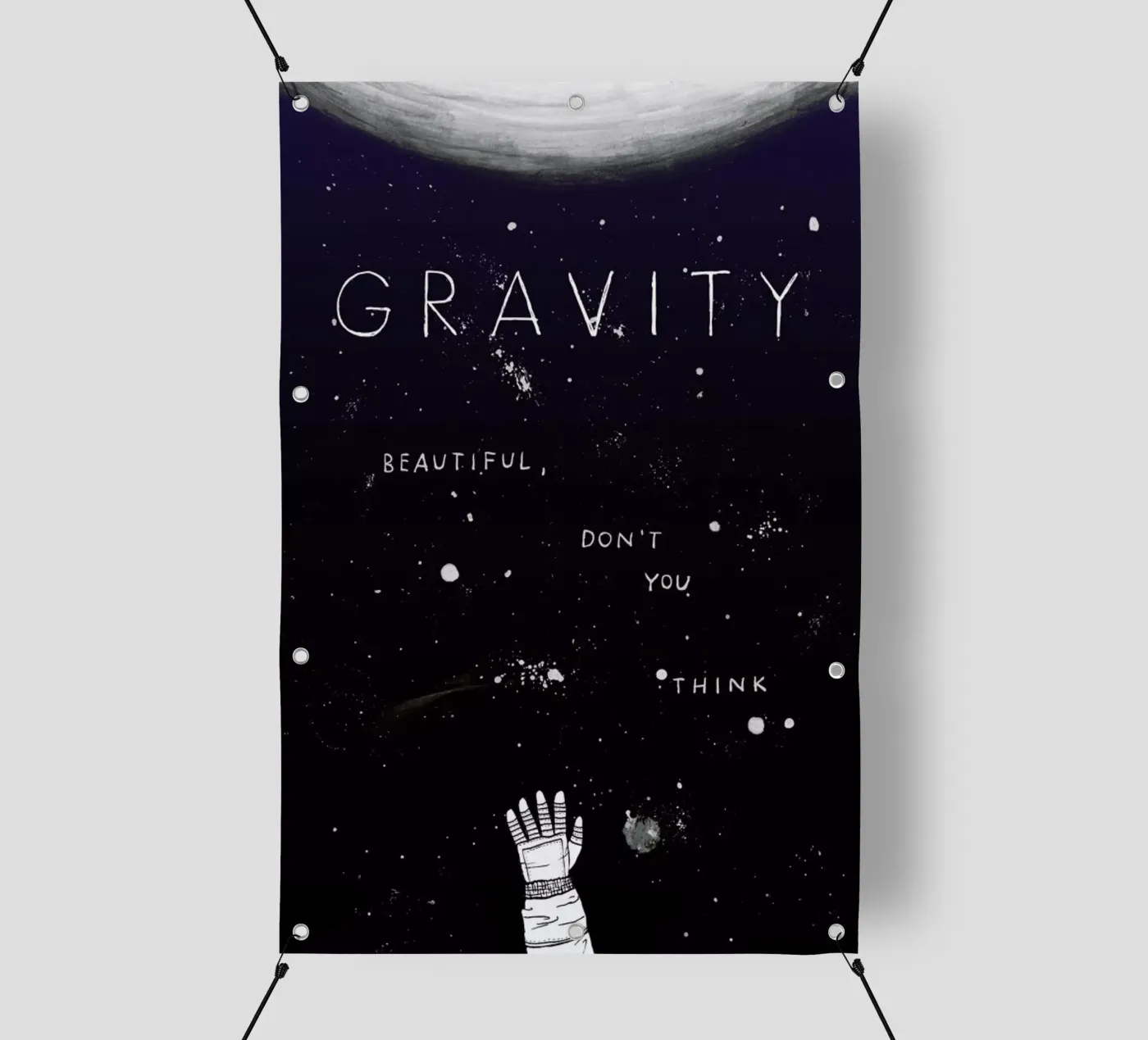 Gravity pvc cover by Mary and the Locks