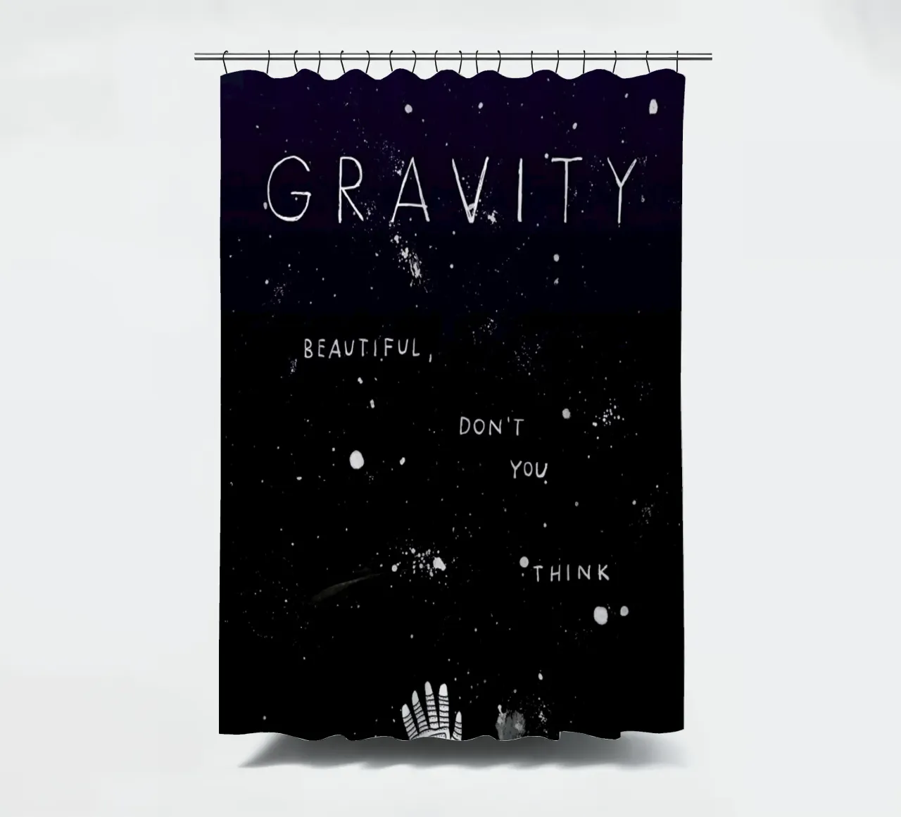 Gravity Duschvorhang von Mary and the Locks