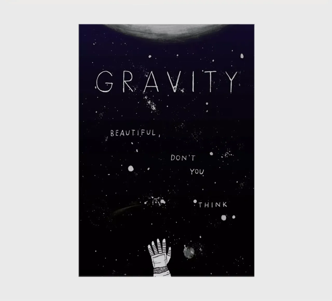 Gravity notebook by Mary and the Locks