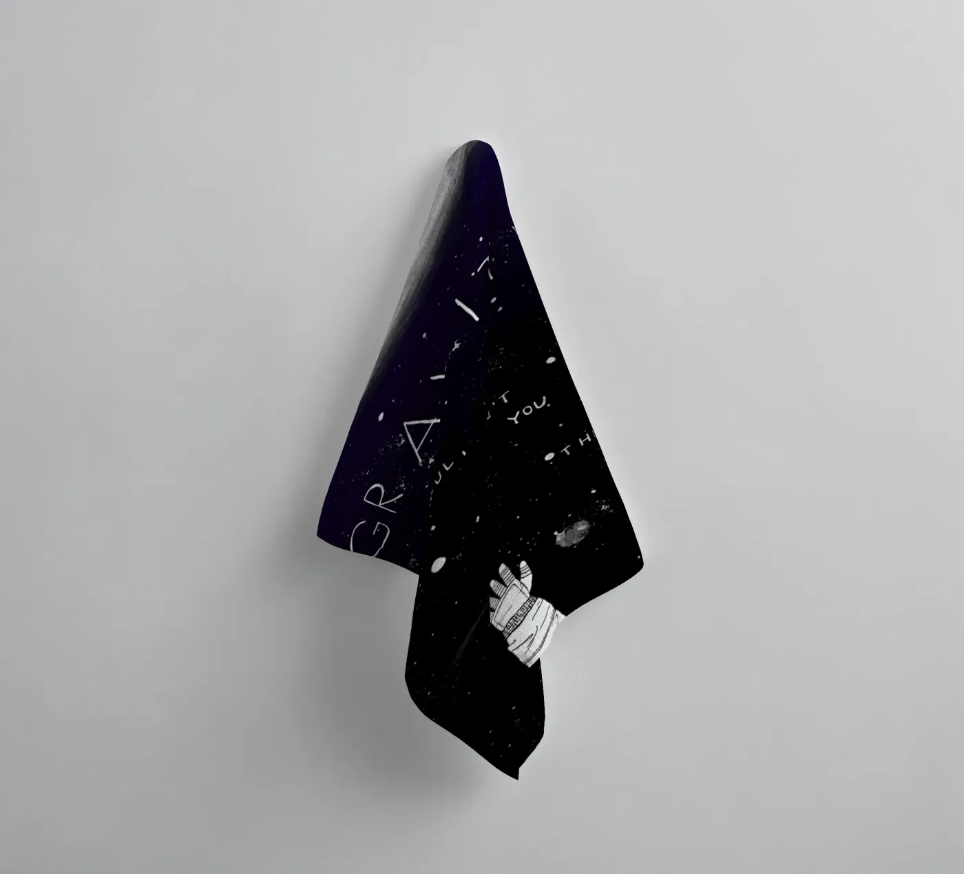 Gravity badhanddoek van Mary and the Locks