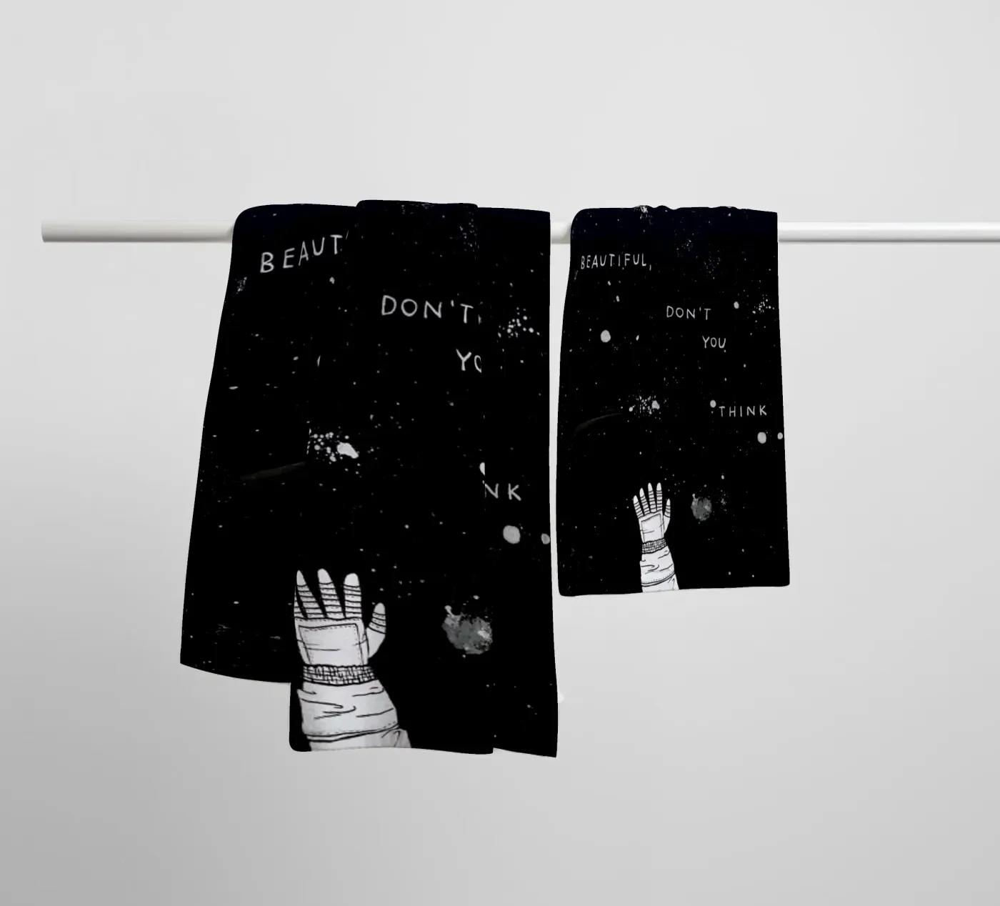 Gravity towel by Mary and the Locks