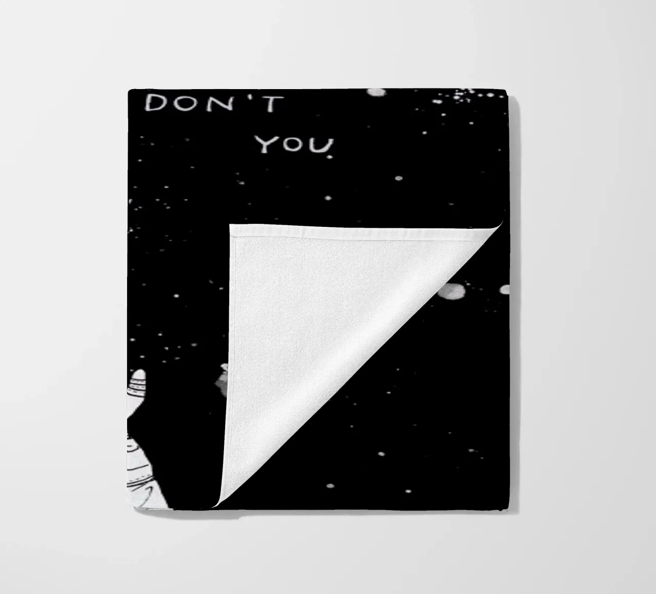 Gravity beach towel by Mary and the Locks