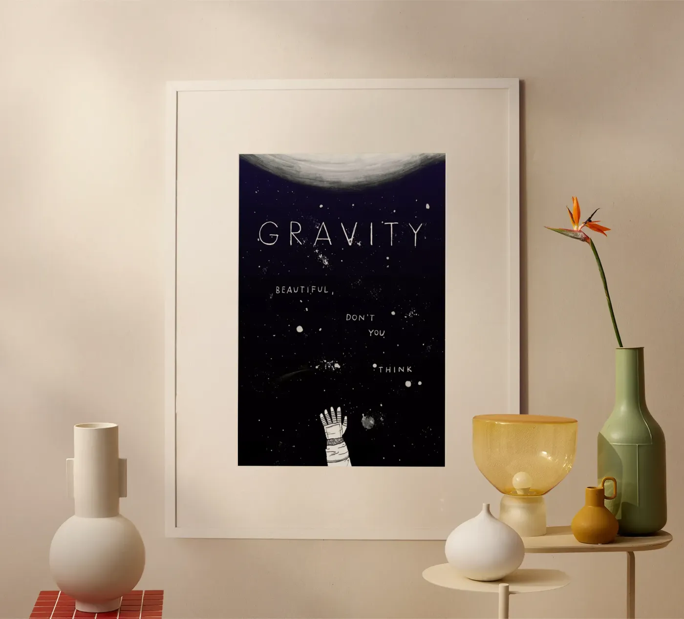 Gravity poster de Mary and the Locks