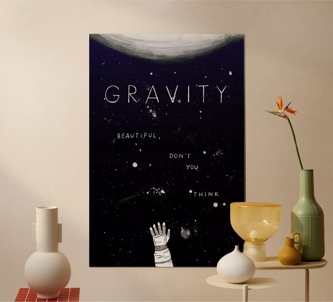 Gravity poster de Mary and the Locks