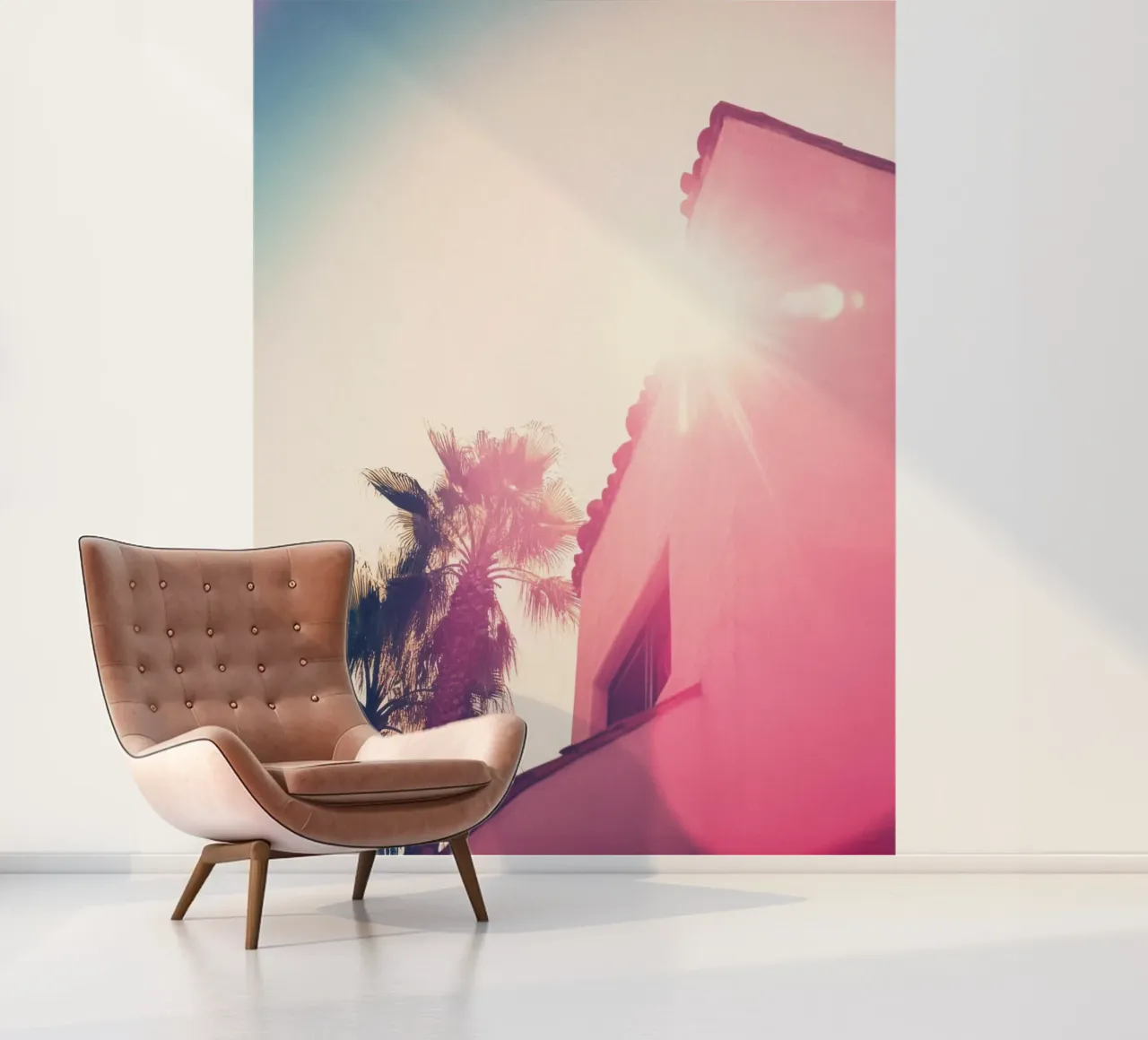 37 fotobehang van Pink California | Affiches & Posters