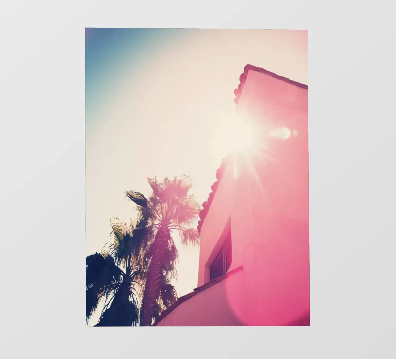 37 fotobehang van Pink California | Affiches & Posters