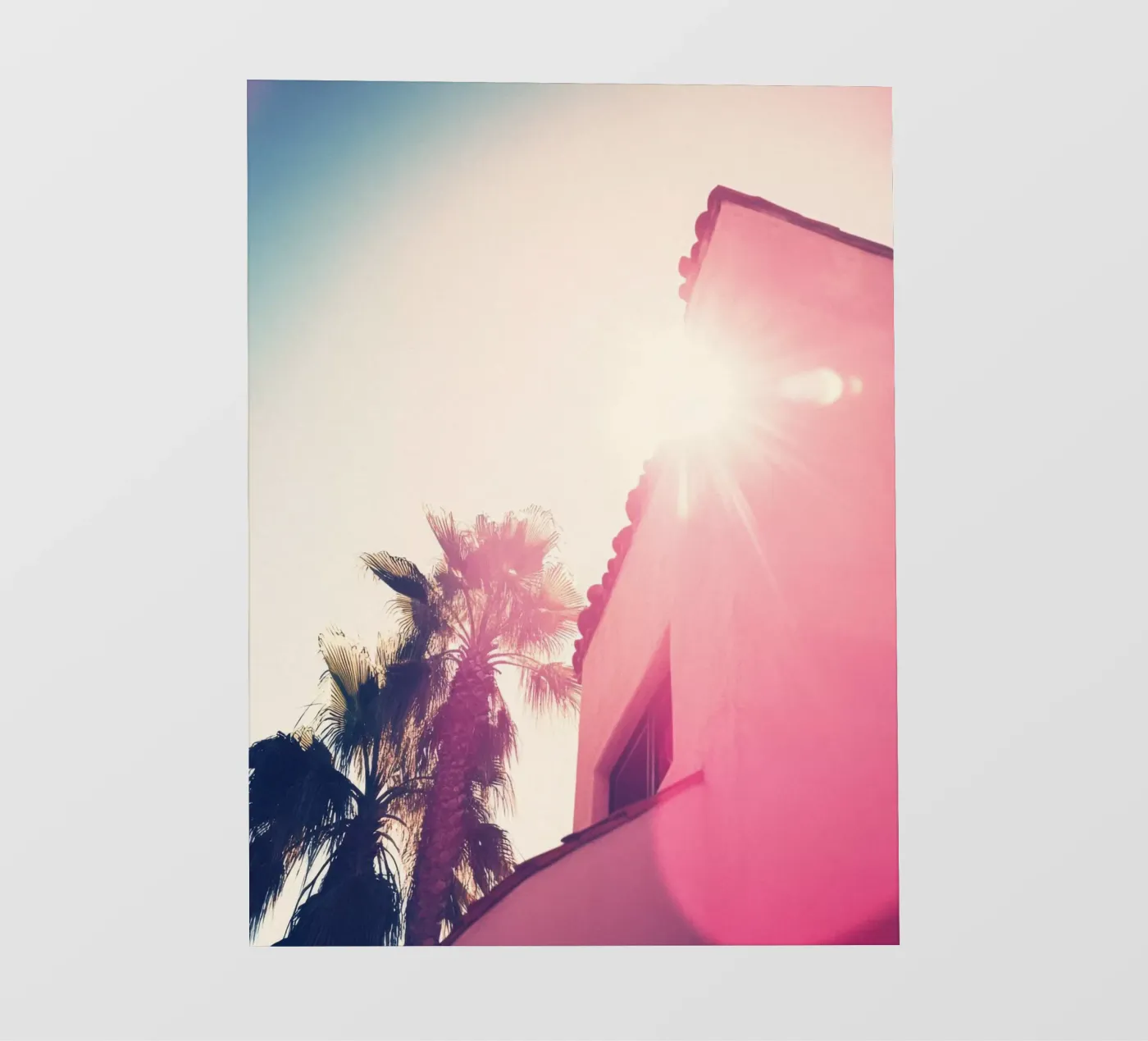 37 Fototapete von Pink California | Affiches & Posters