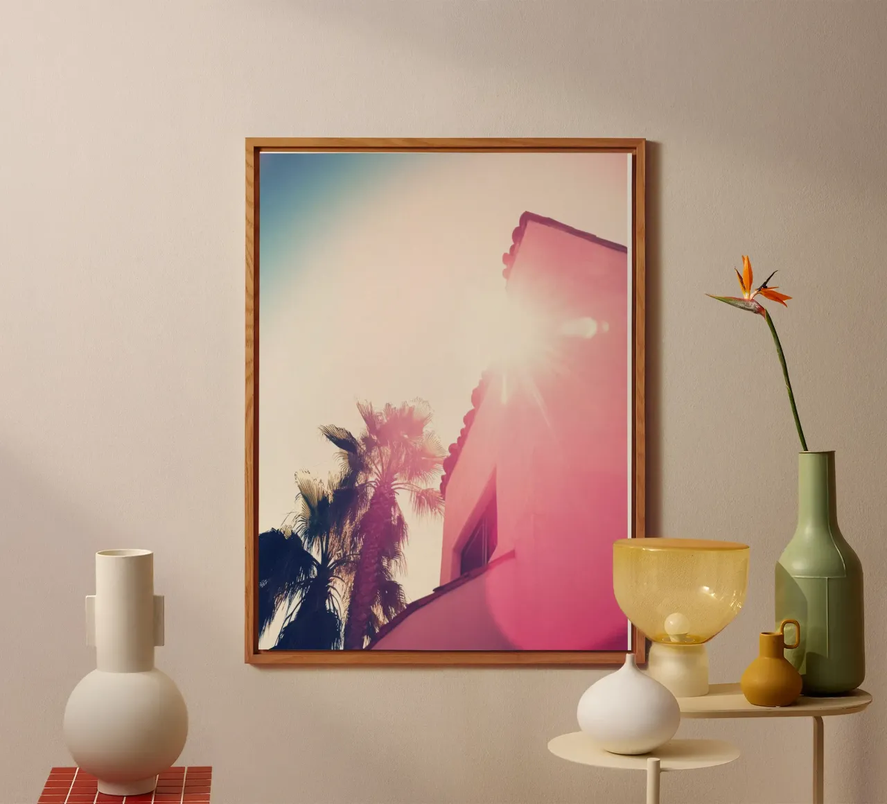 37 alluminio dibond da Pink California | Affiches & Posters