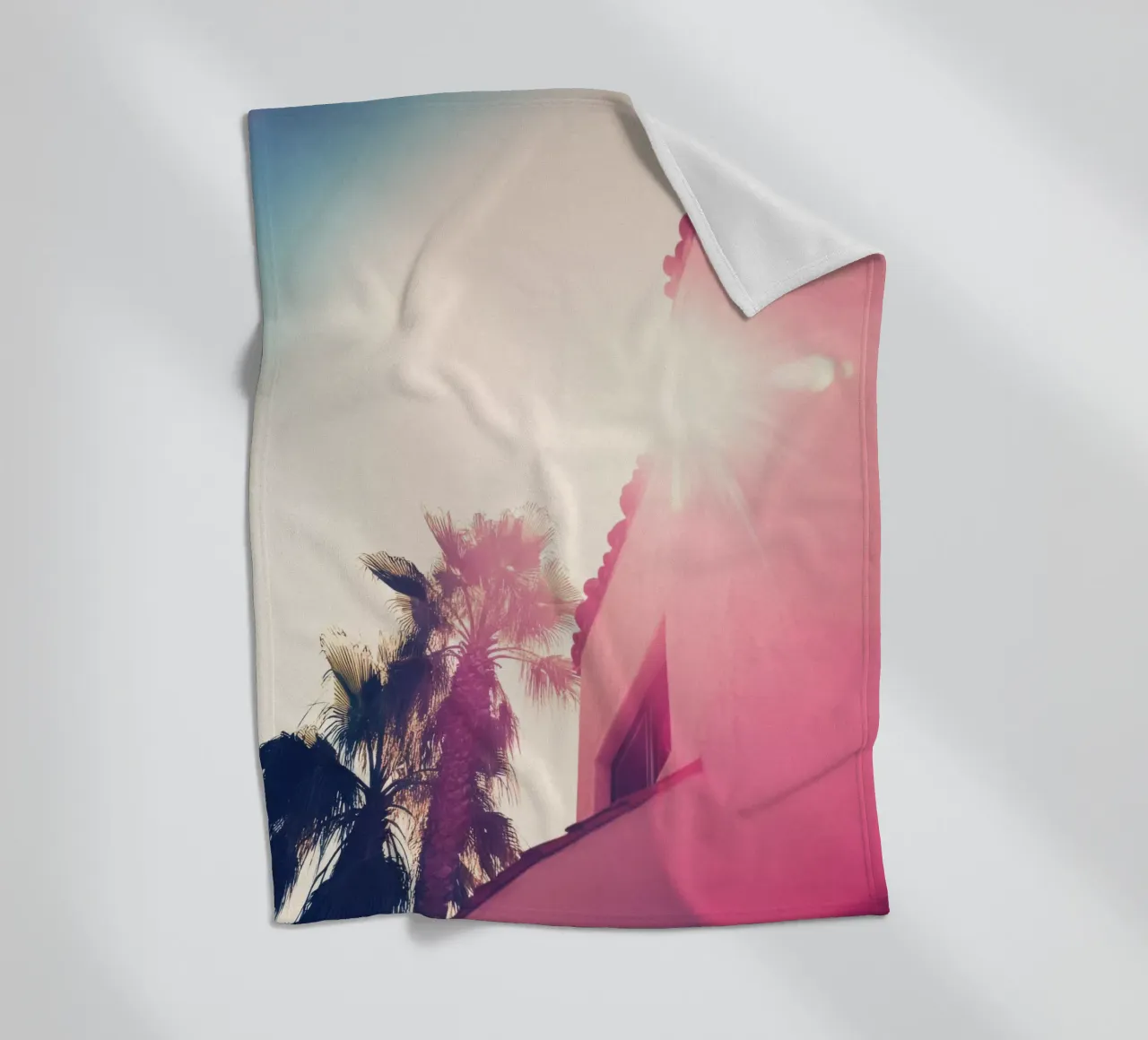 37 Fleecedecke von Pink California | Affiches & Posters