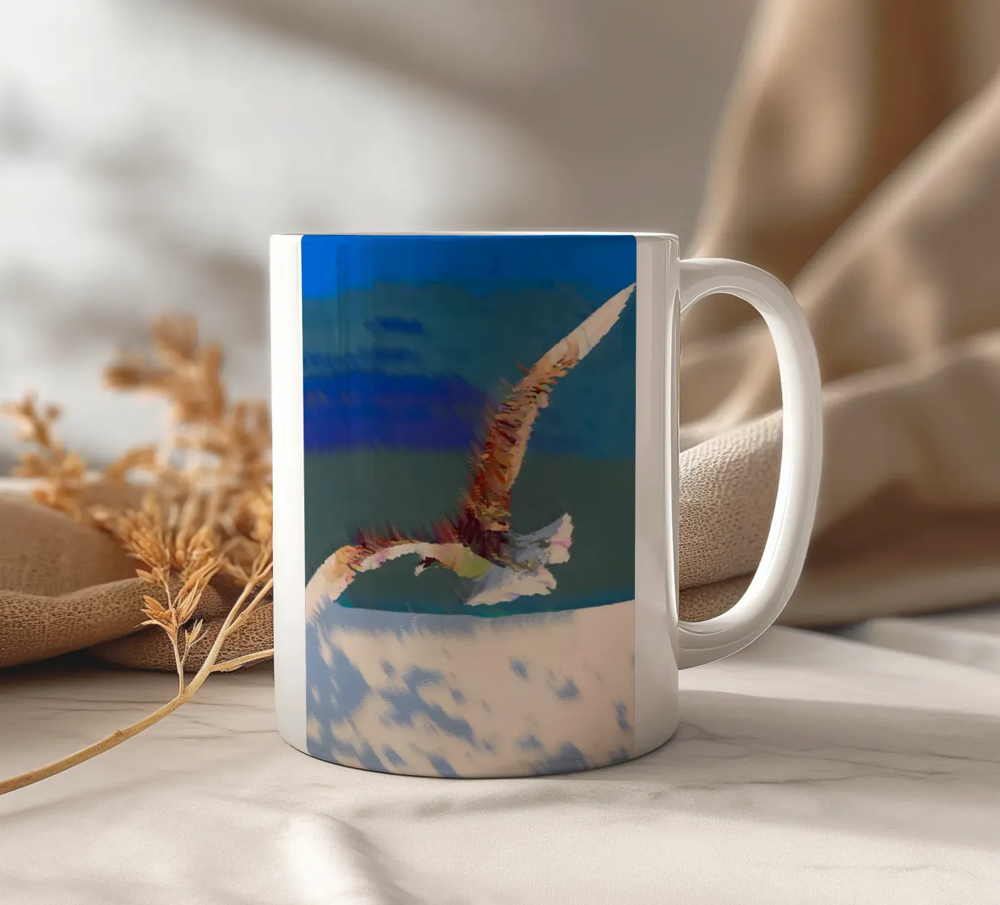 Ascent ceramic mug by 83oranges.com