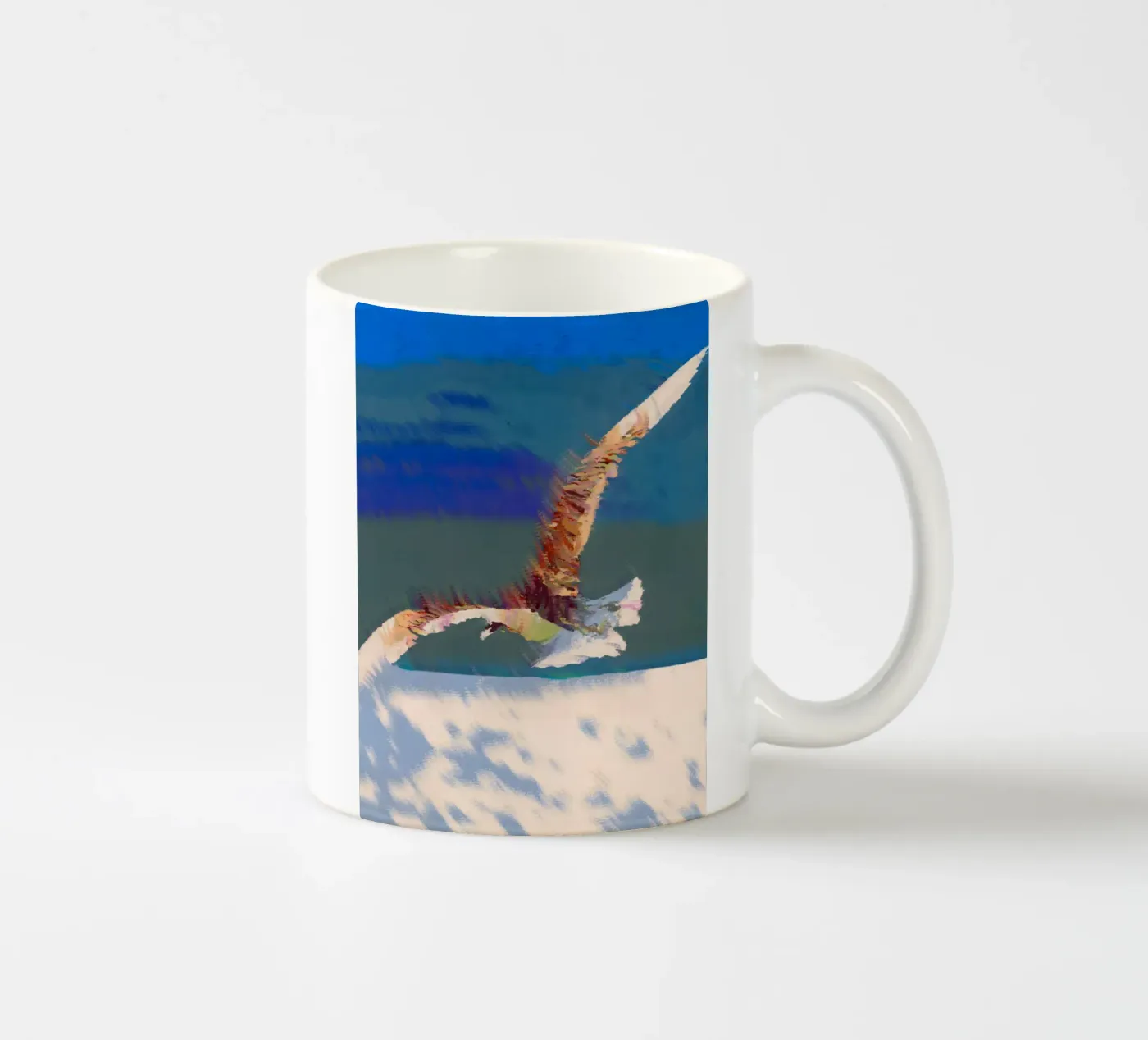 Ascent ceramic mug by 83oranges.com
