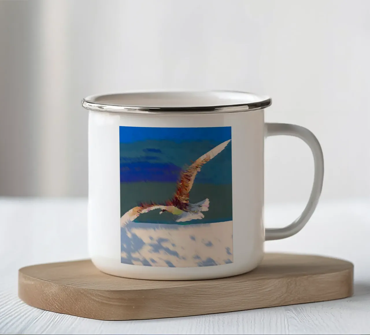 Salita tazza in smalto da 83oranges.com