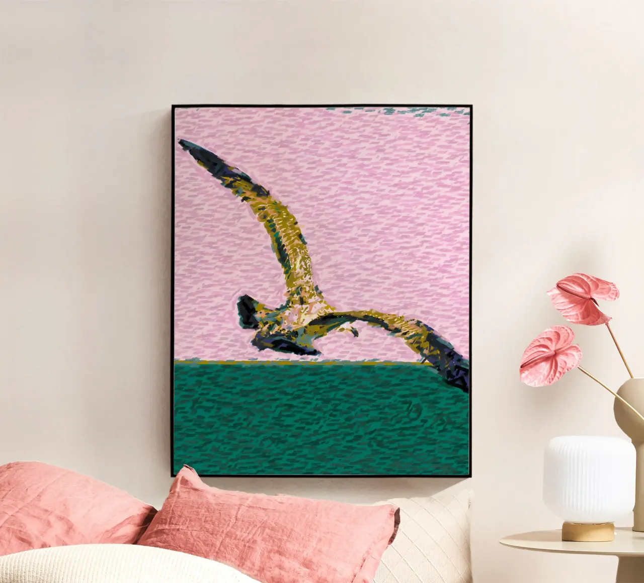 Zwischen zwei Horizonten Acryl-Glas von 83oranges.com