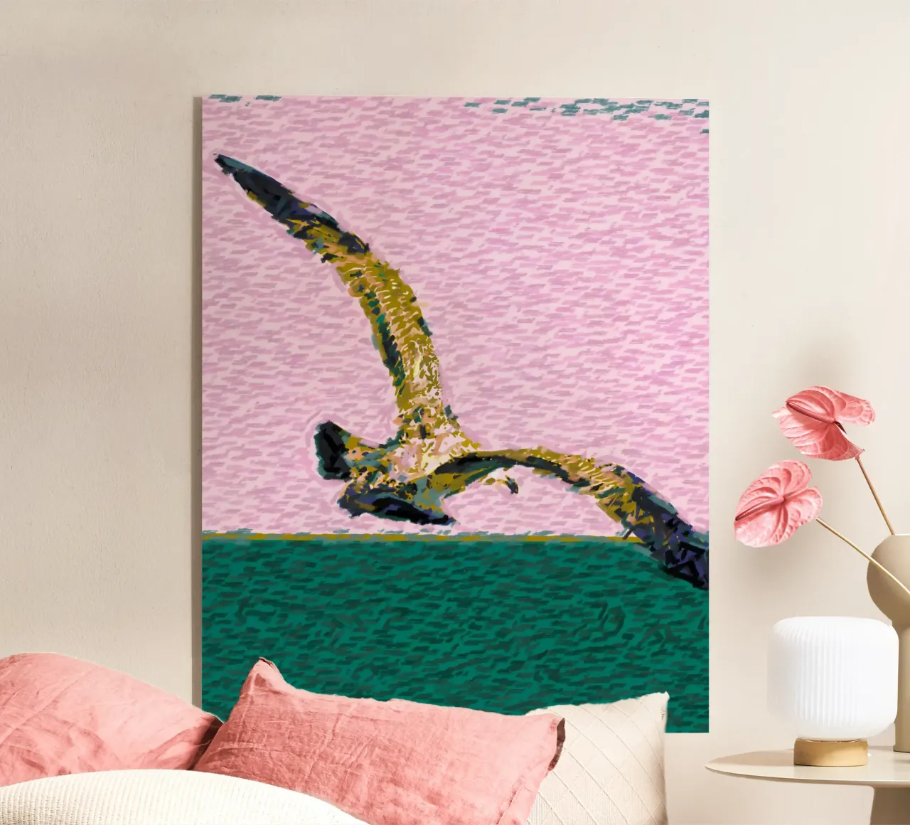 Zwischen zwei Horizonten Acryl-Glas von 83oranges.com