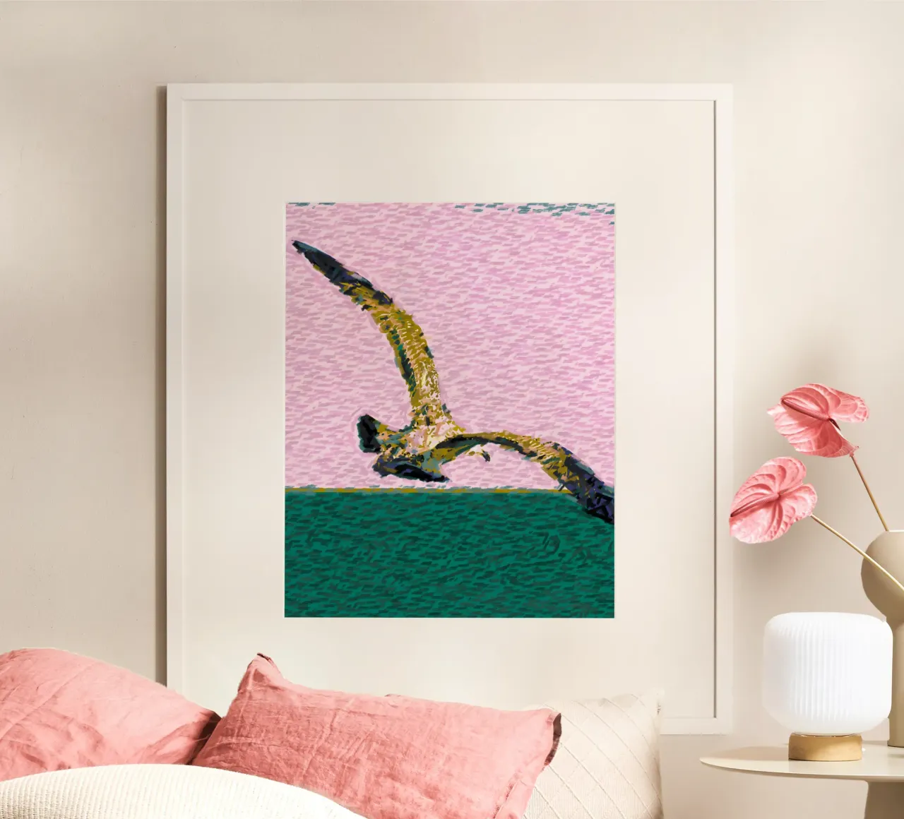 Between Two Horizons poster by 83oranges.com