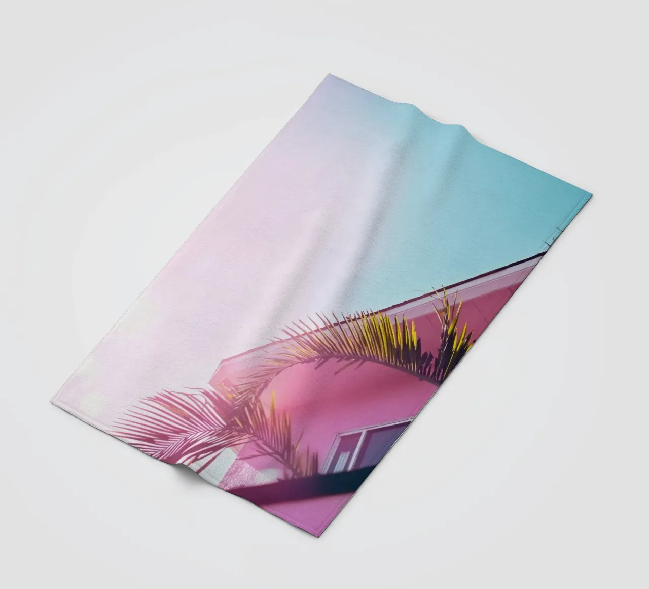 38 fleecedeken van Pink California | Affiches & Posters