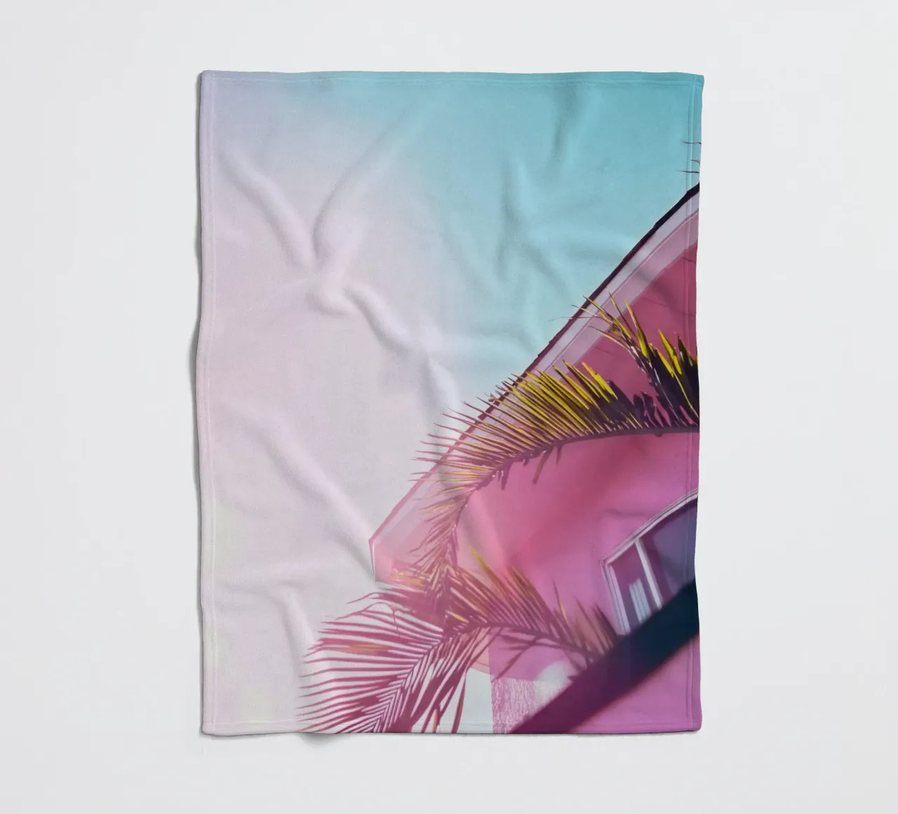 38 fleecedeken van Pink California | Affiches & Posters