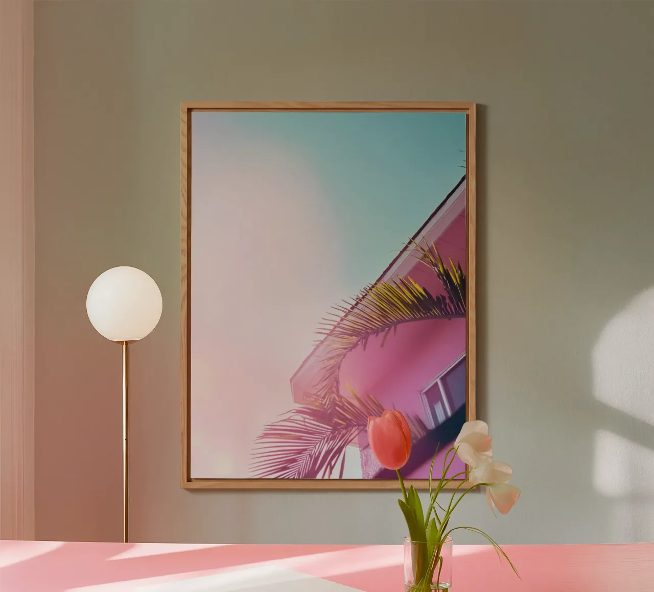 38 alluminio dibond da Pink California | Affiches & Posters