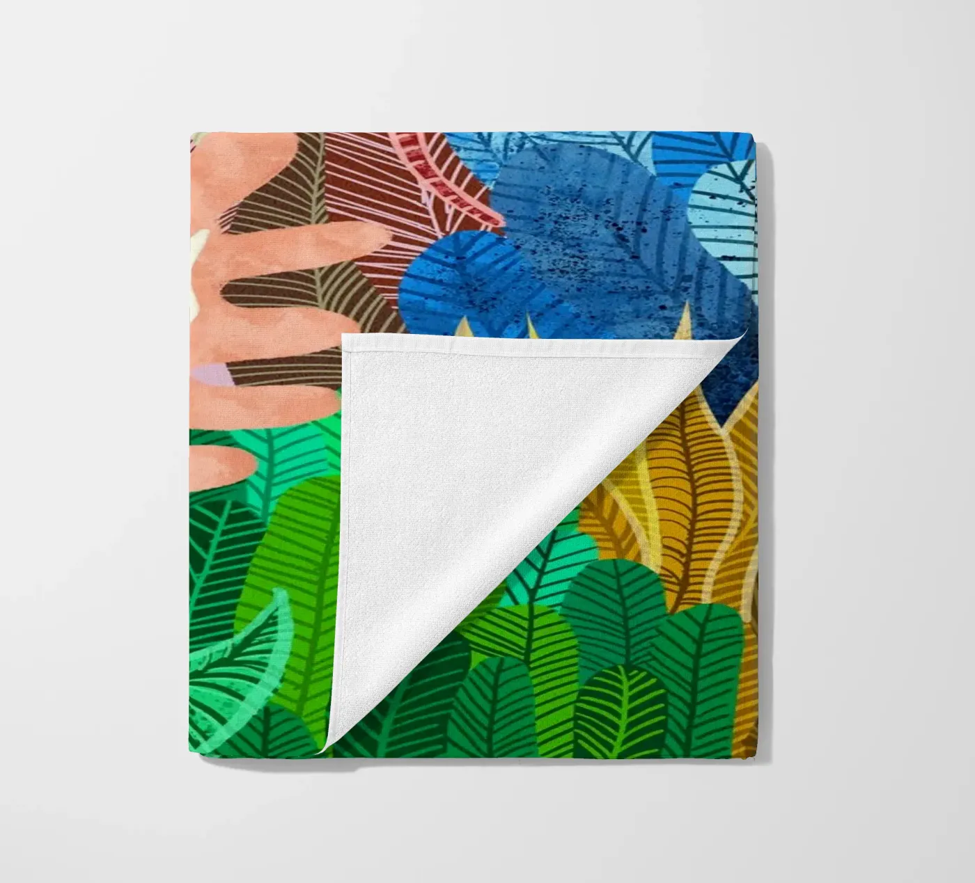 Foresta notturna telo mare da 83oranges.com