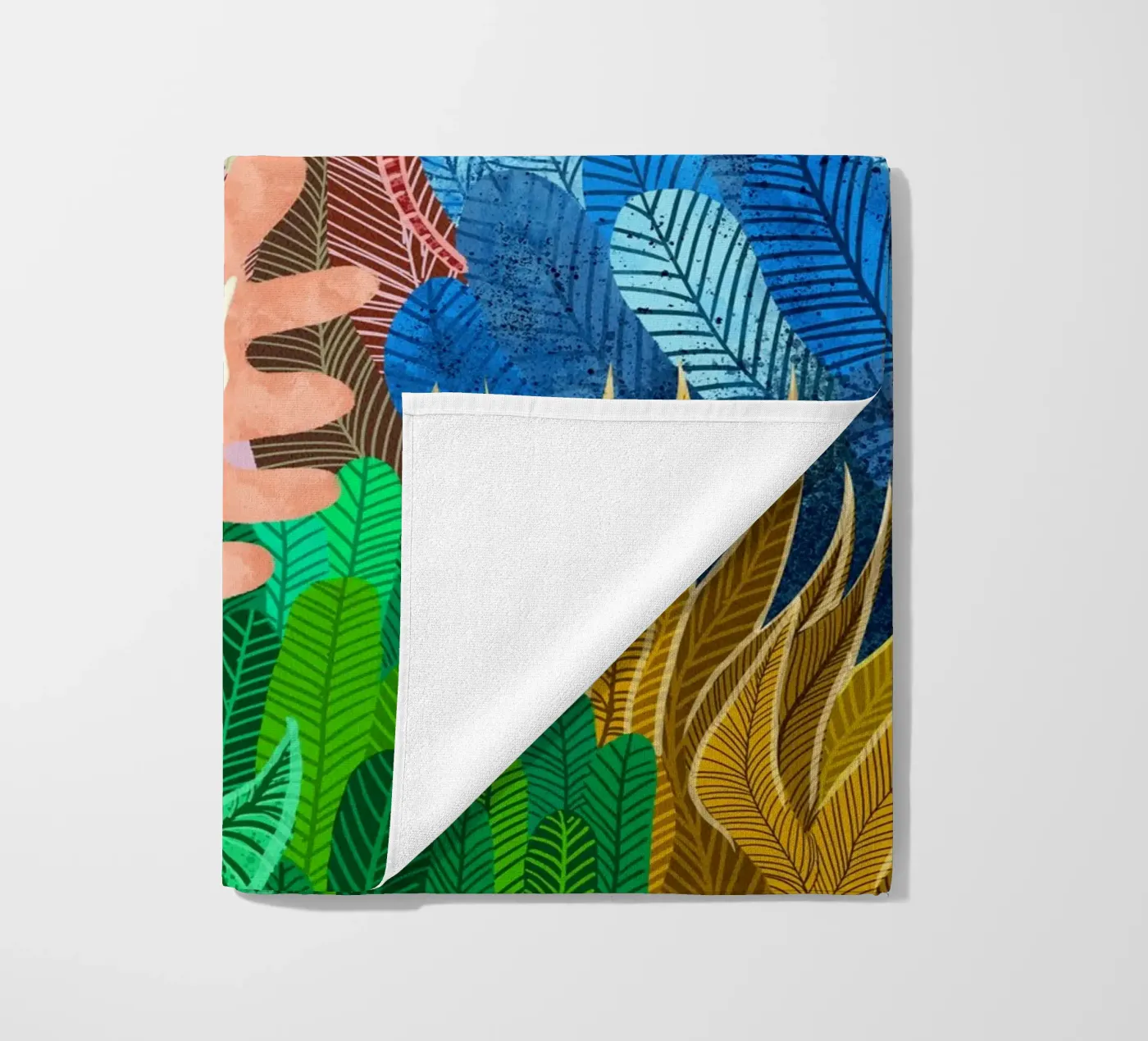 Foresta notturna telo mare da 83oranges.com