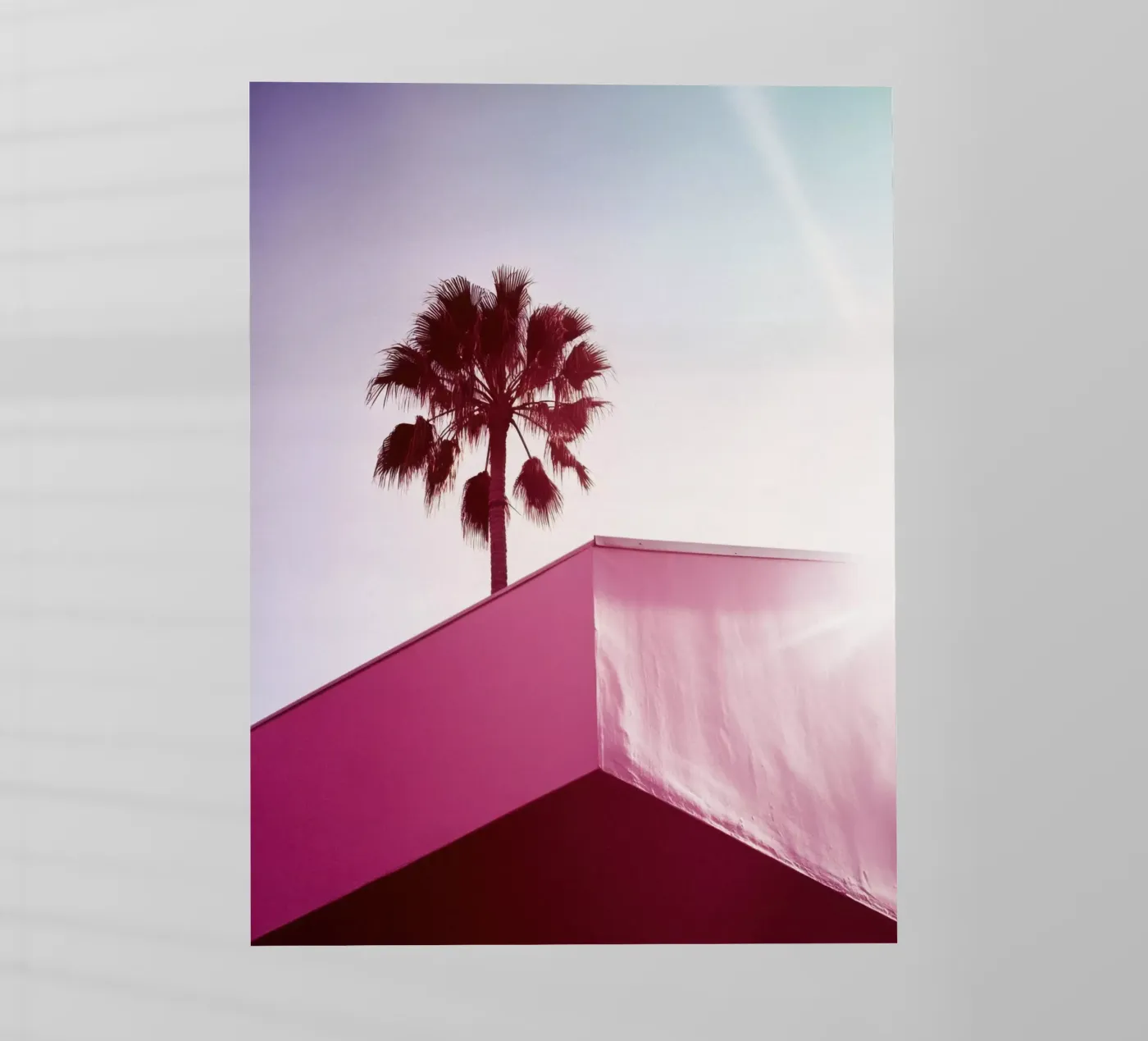 39 backlit folie van Pink California | Affiches & Posters