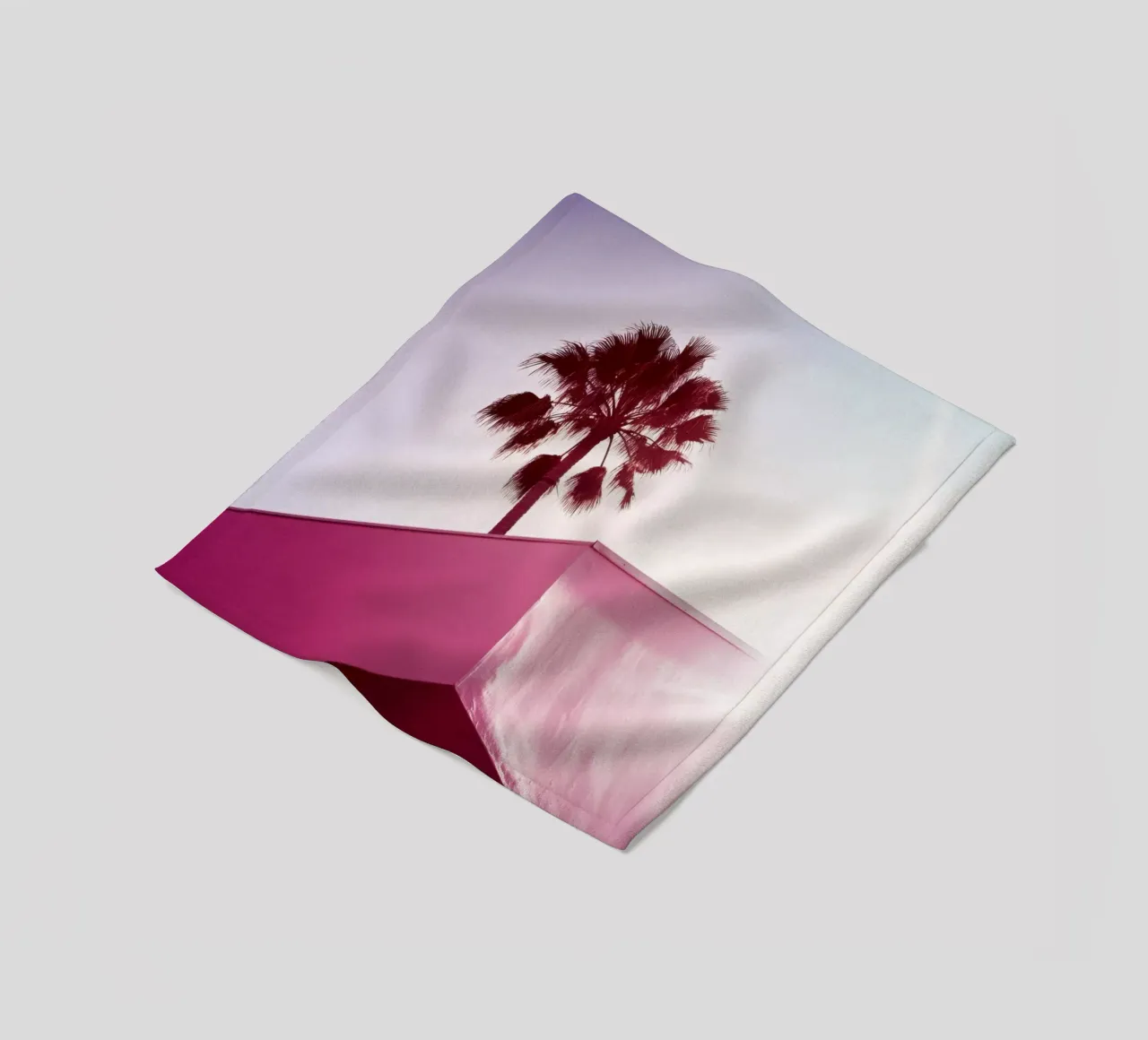 39 fleecedeken van Pink California | Affiches & Posters