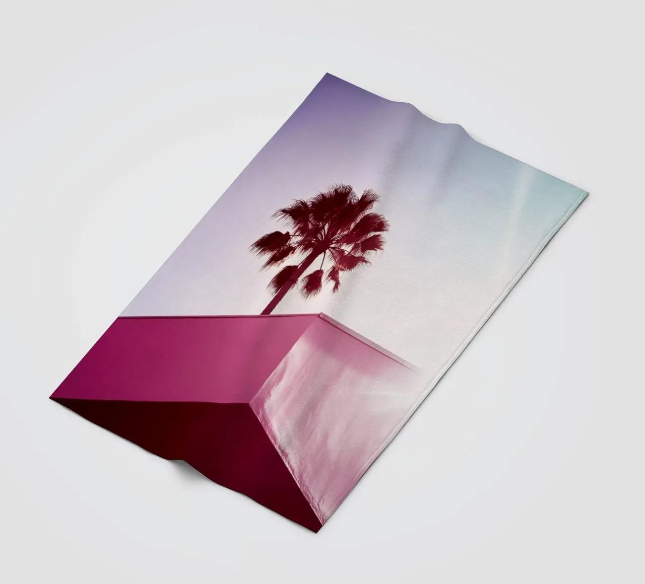 39 fleecedeken van Pink California | Affiches & Posters