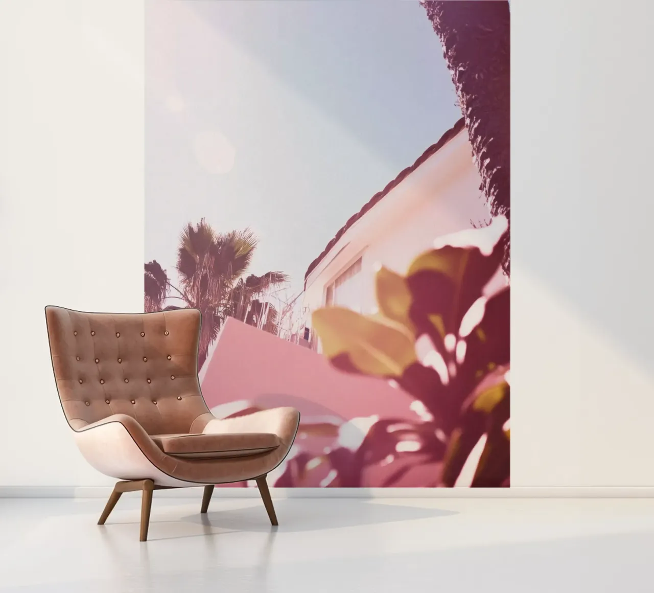 40 fotobehang van Pink California | Affiches & Posters