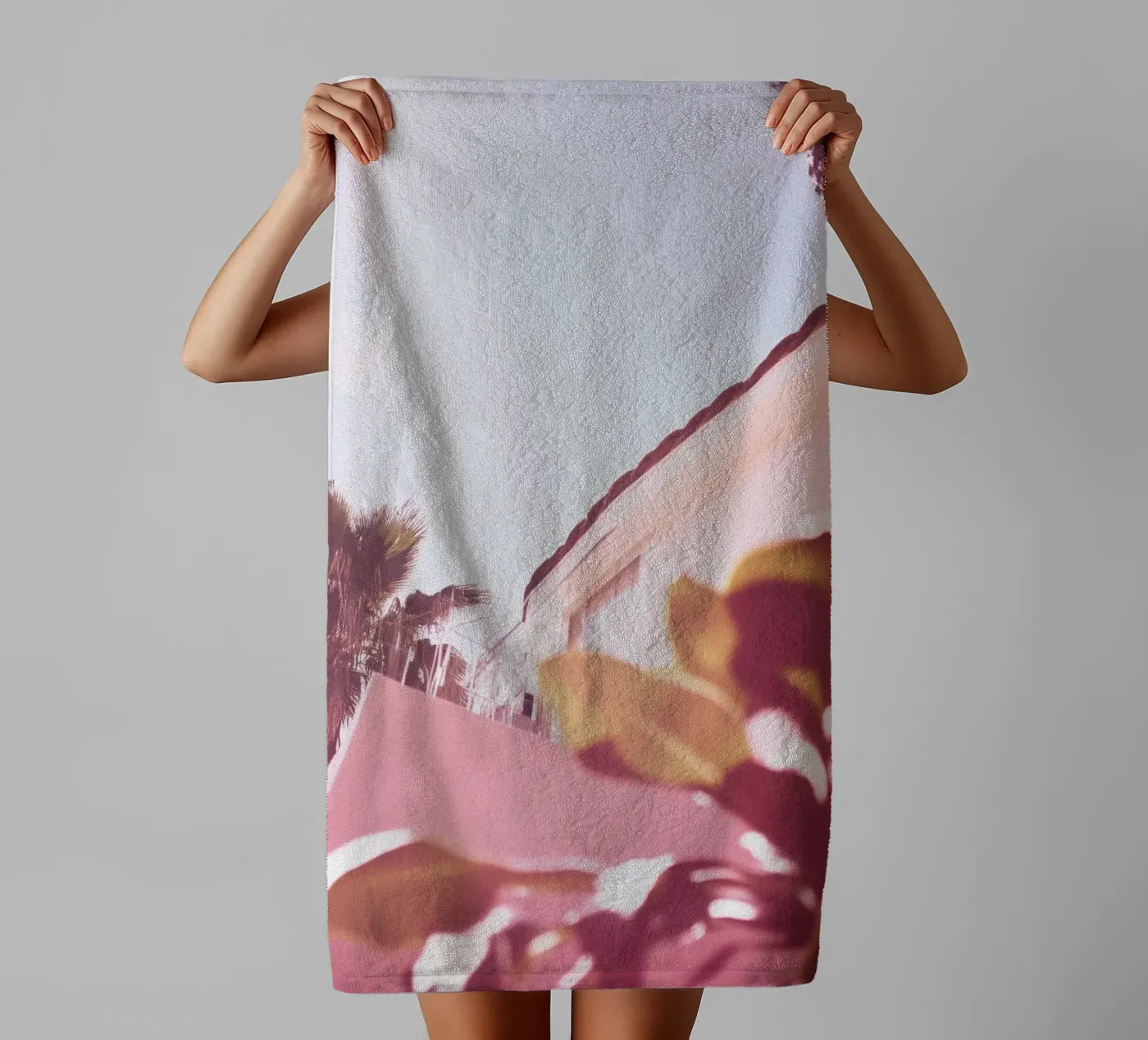 40 badhanddoek van Pink California | Affiches & Posters