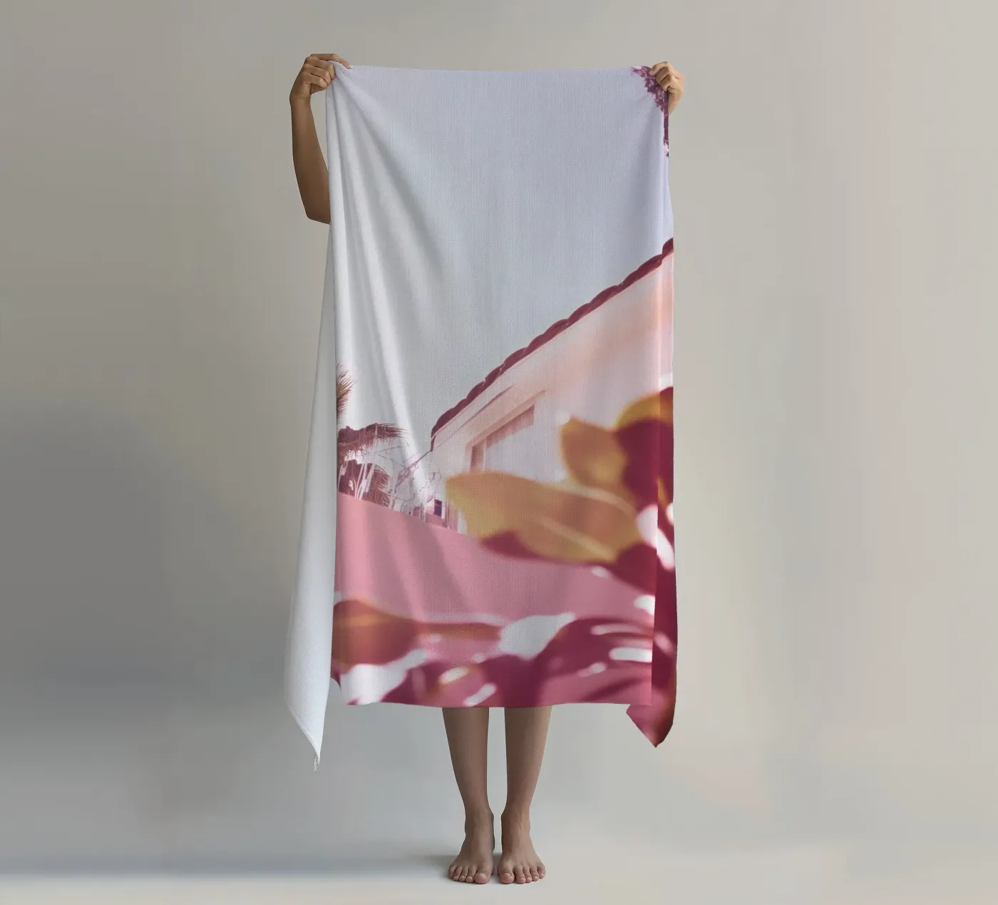40 serviette de plage de Pink California | Affiches & Posters
