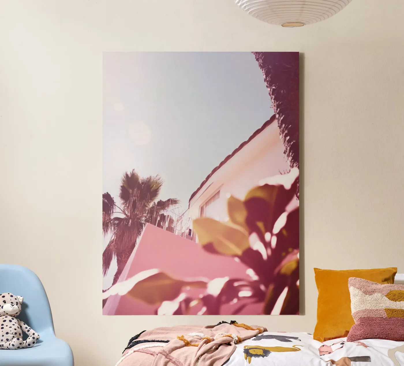 40 canvas van Pink California | Affiches & Posters